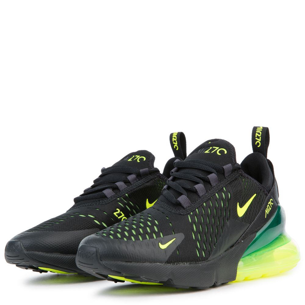 nike 270 black volt green