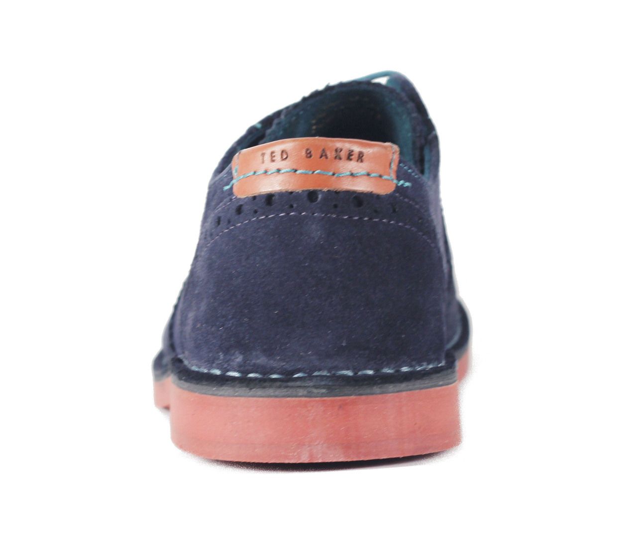 Ted Baker London Jamfro Wingtip Blue Suede Oxford Ted Baker London Wingtip Blue Suede Shoe | Mercari main image 2