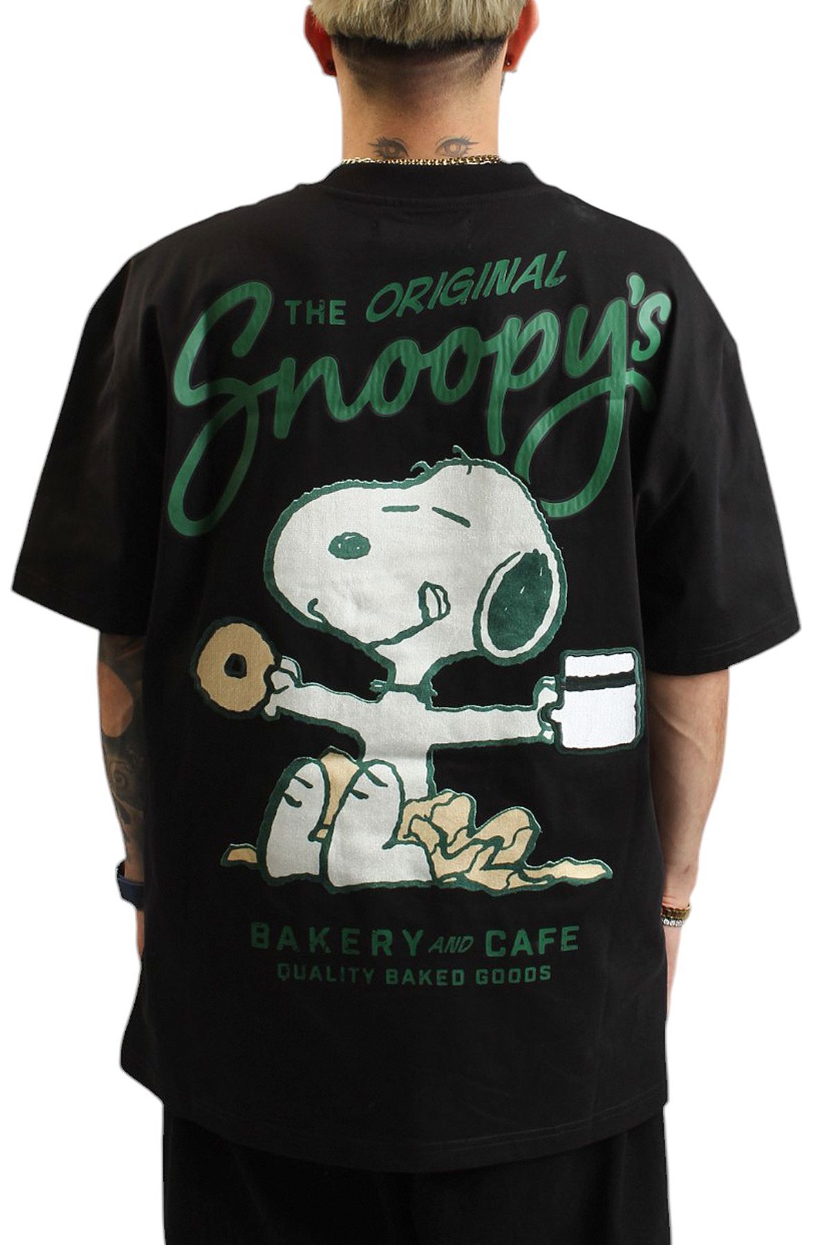 MAXIMA Peanuts Freeze Max Snoopy's Bakery and Cafe T-Shirt PN10354
