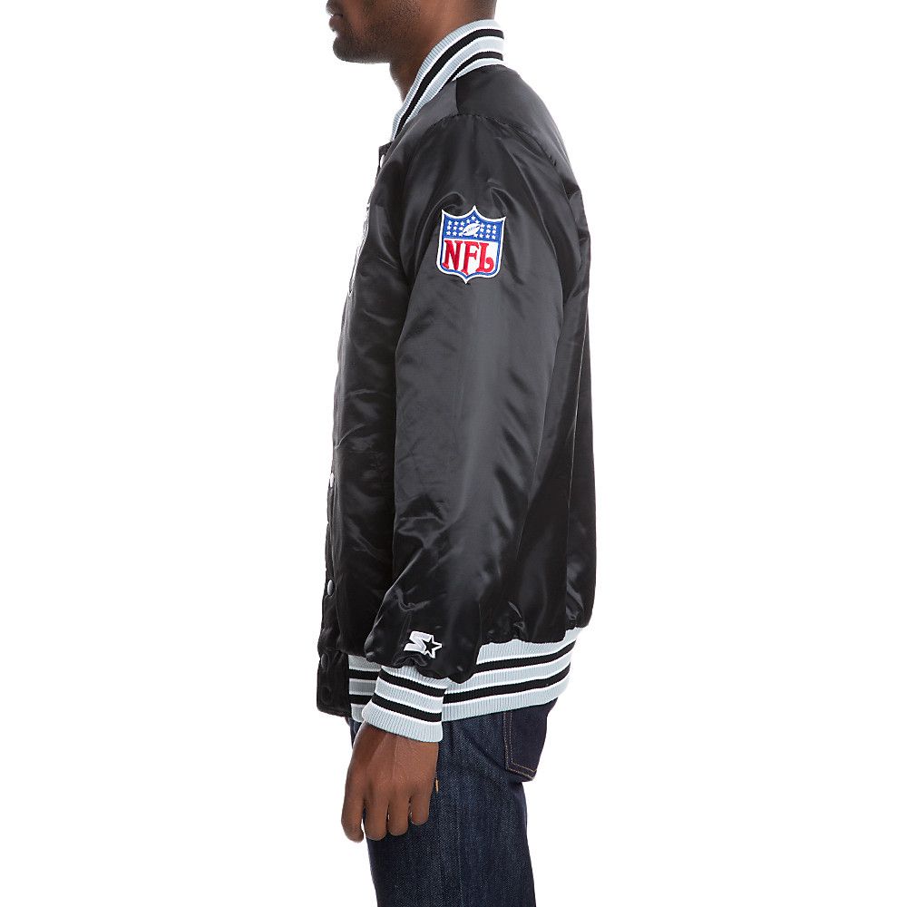 Men's Raider Patch Jacket Blk/Slv/Wht