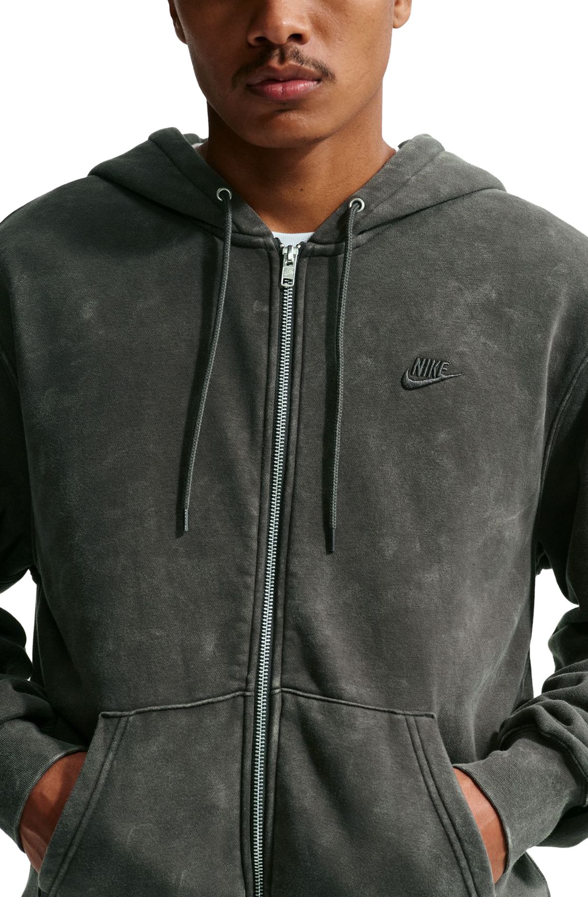 NIKE Club Full-Zip Fleece Hoodie IQ6422 060 - Shiekh