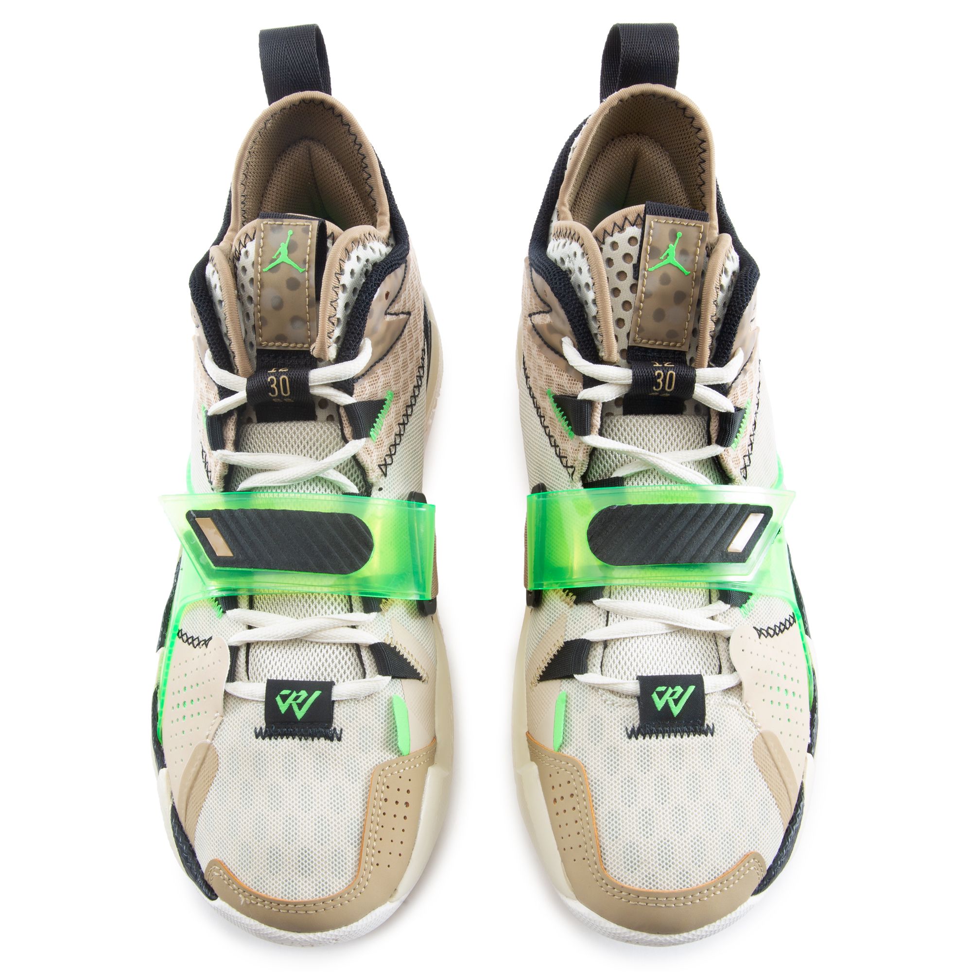 Jordan Why Not Zer0.3 The Family Tan Black Green CD3003-200 Mens 9.5 Nike Jordan Why Not Zer0.3  main image 4