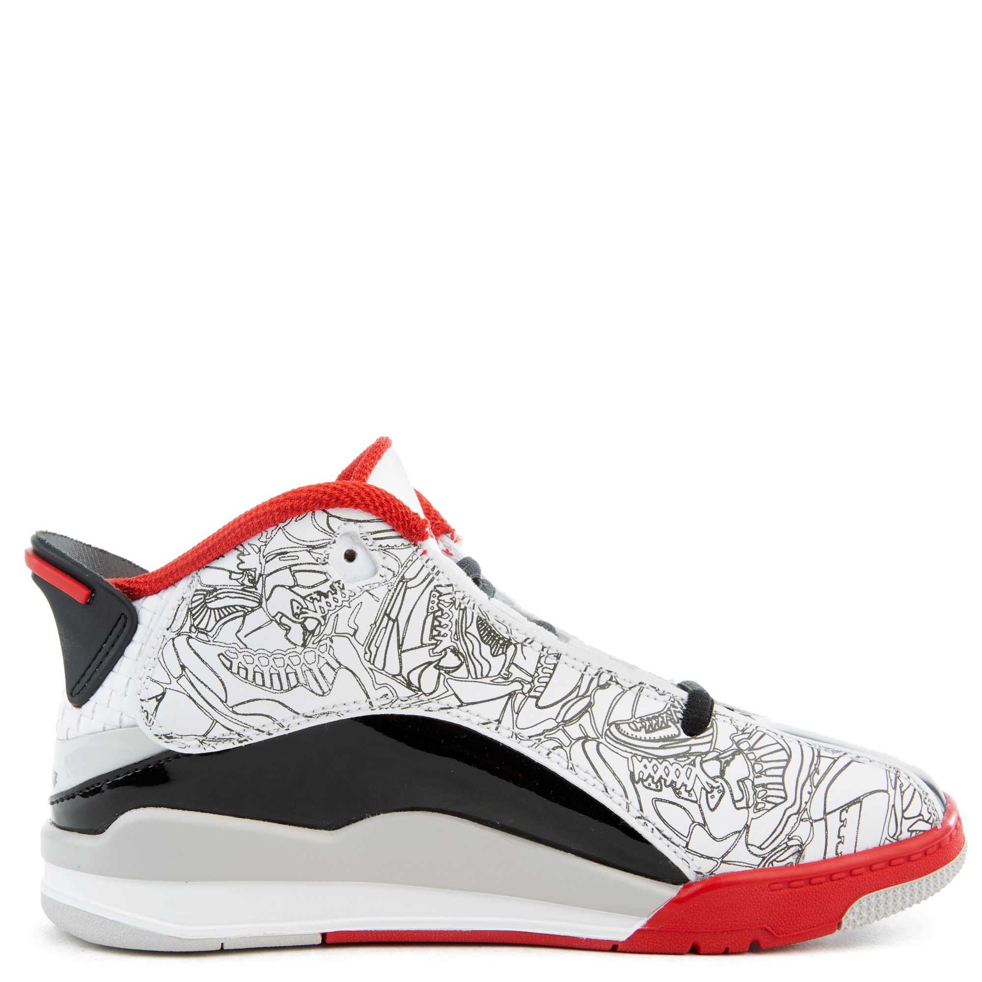 dub zero red black white