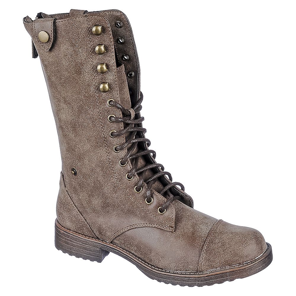 DOLLHOUSE Women s Lace Up Combat Boot VODOO JPM VODOO BRNPU Shiekh