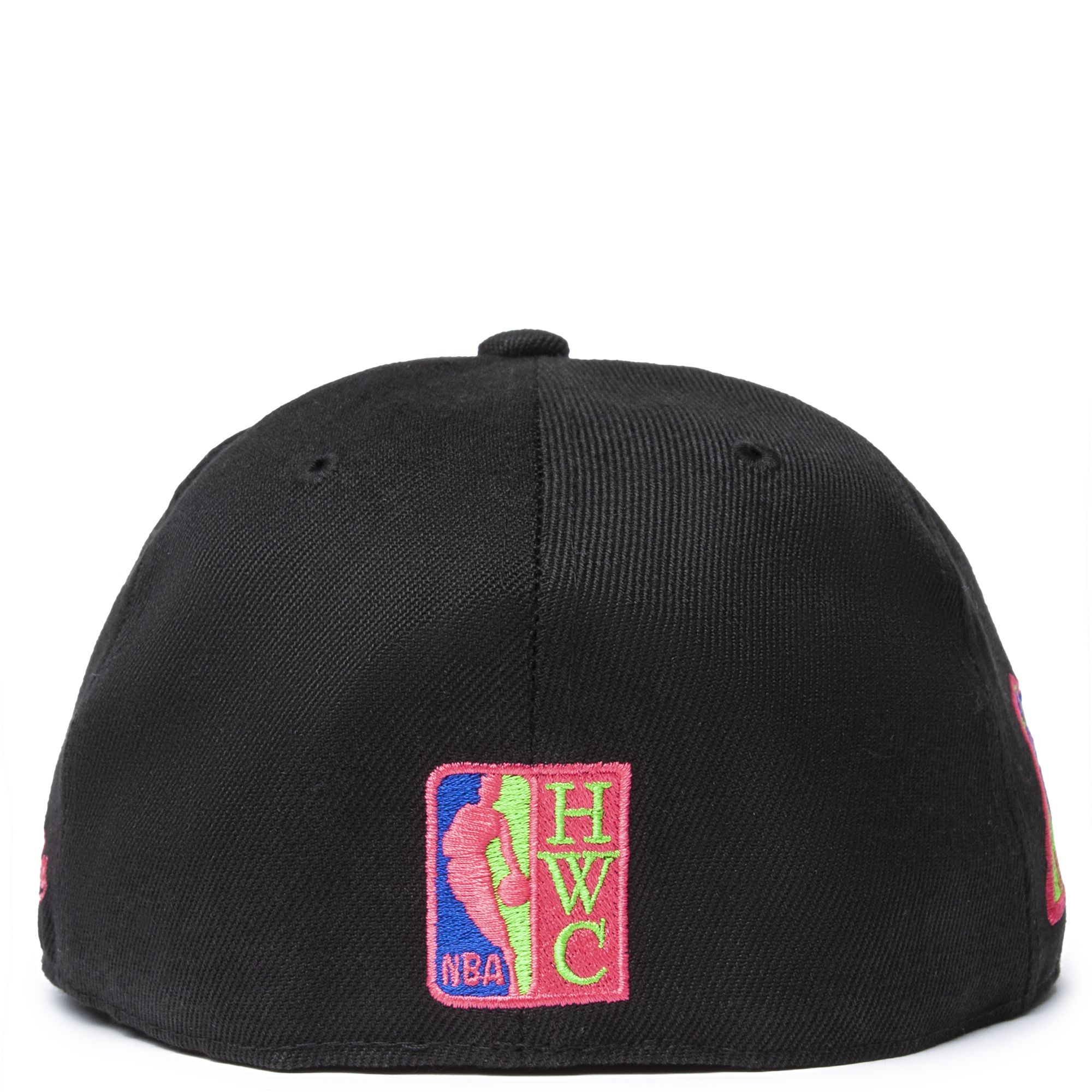 LA Lakers Mitchell & Ness Snapback Hat/Cap Neon Green Fittes