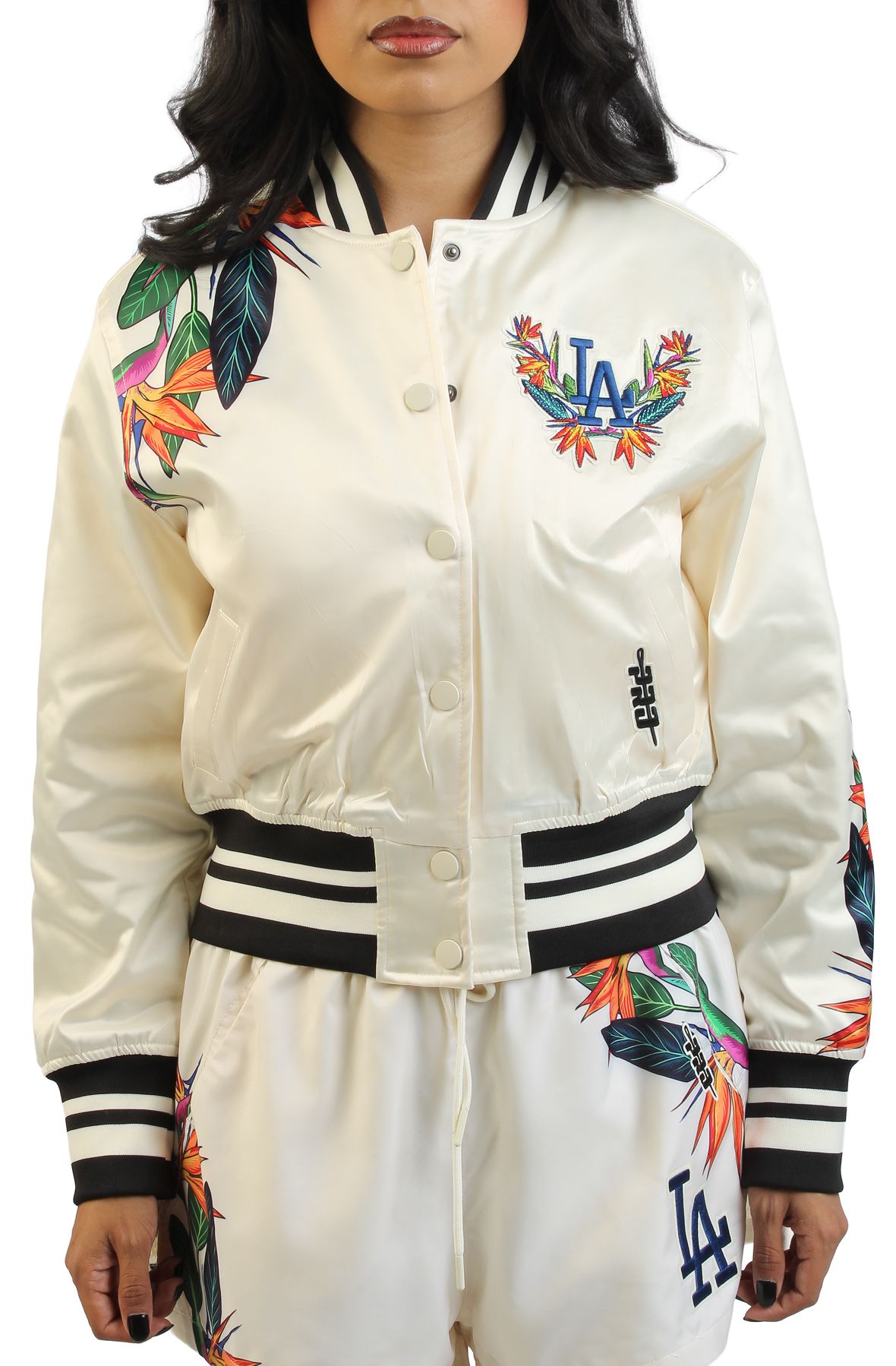 PRO STANDARD MLB Los Angeles Dodgers Paradise Satin Jacket