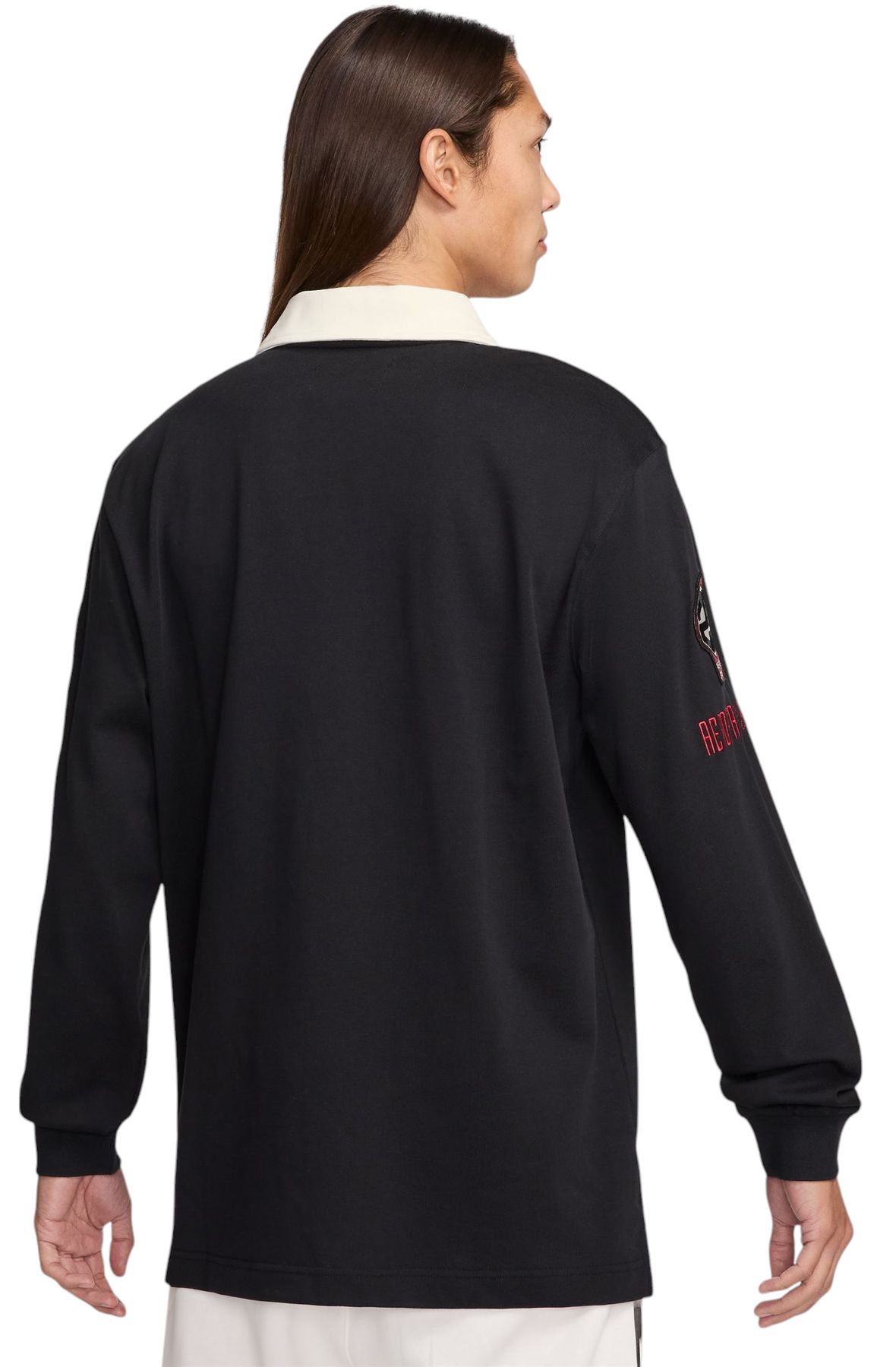 JORDAN Long-Sleeve Rugby Top HF9323 010 - Shiekh