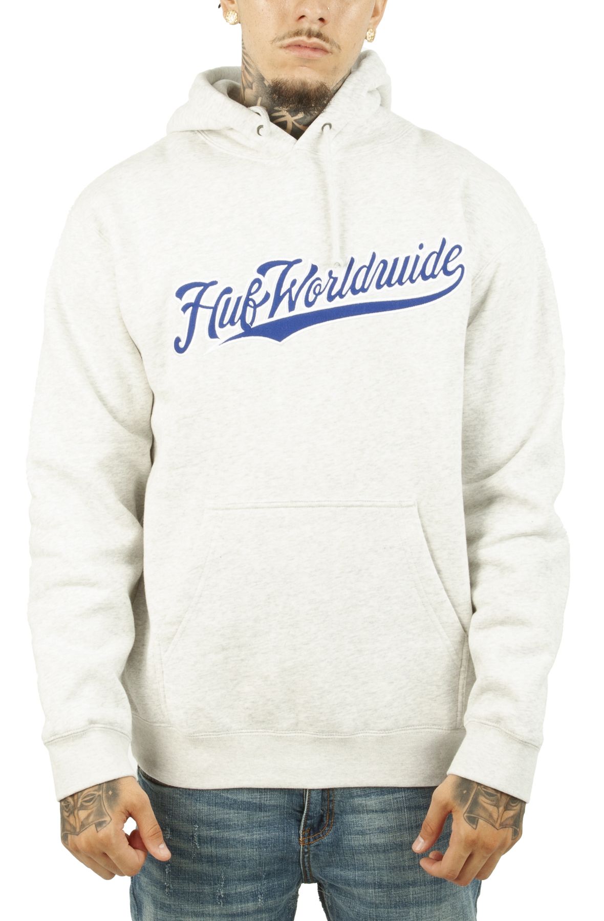 CRACKERJACK PULLOVER HOODIE PF00455-HGREY