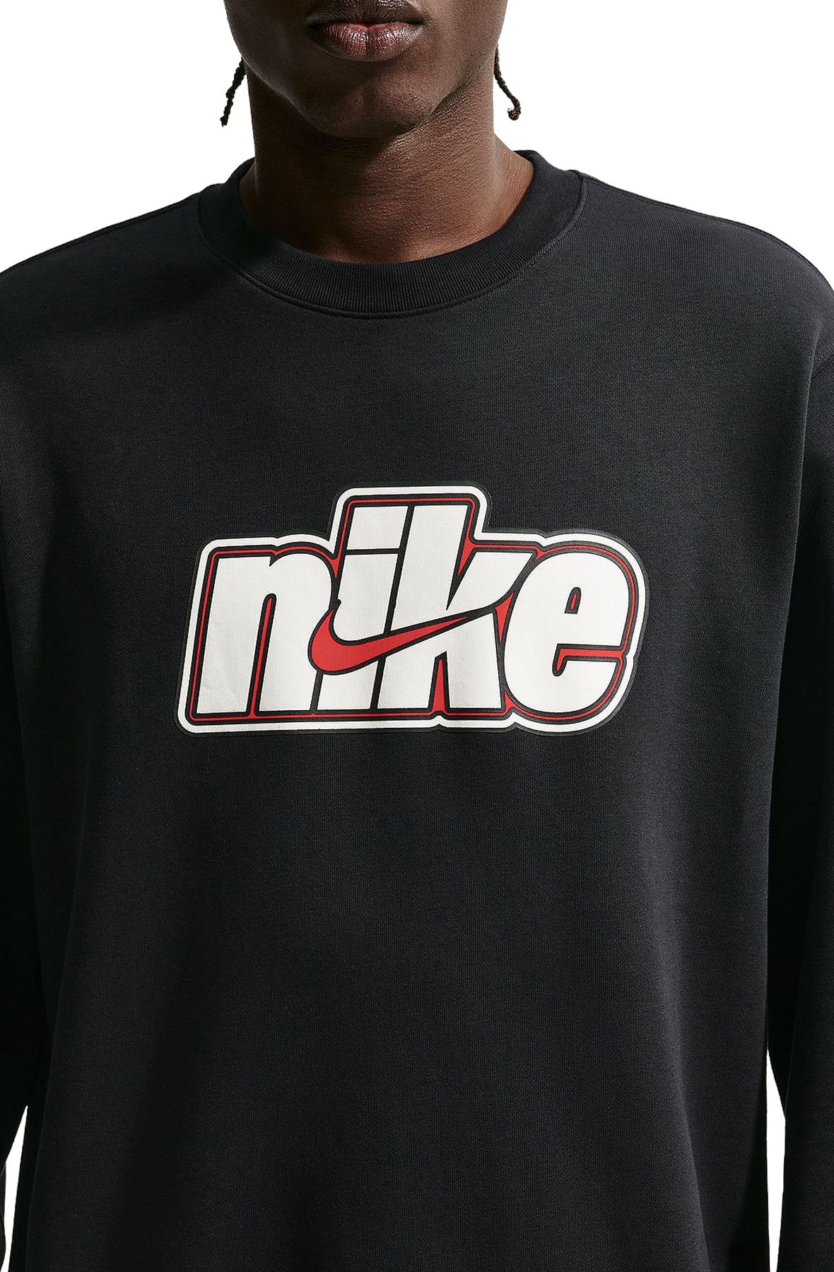 NIKE Sportswear Club French Terry Crew-Neck Sweatshirt IF0697 010