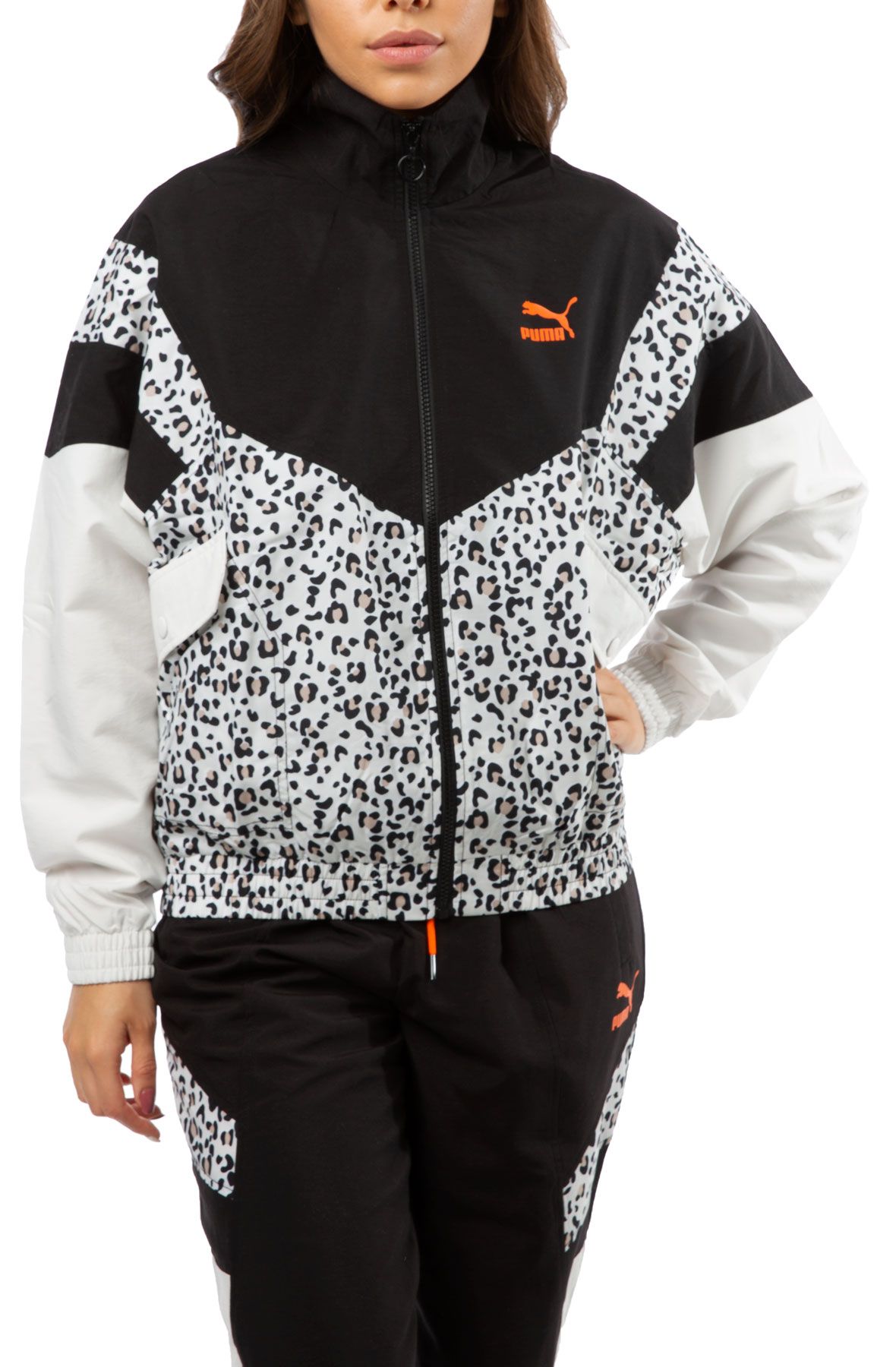 puma leopard jacket