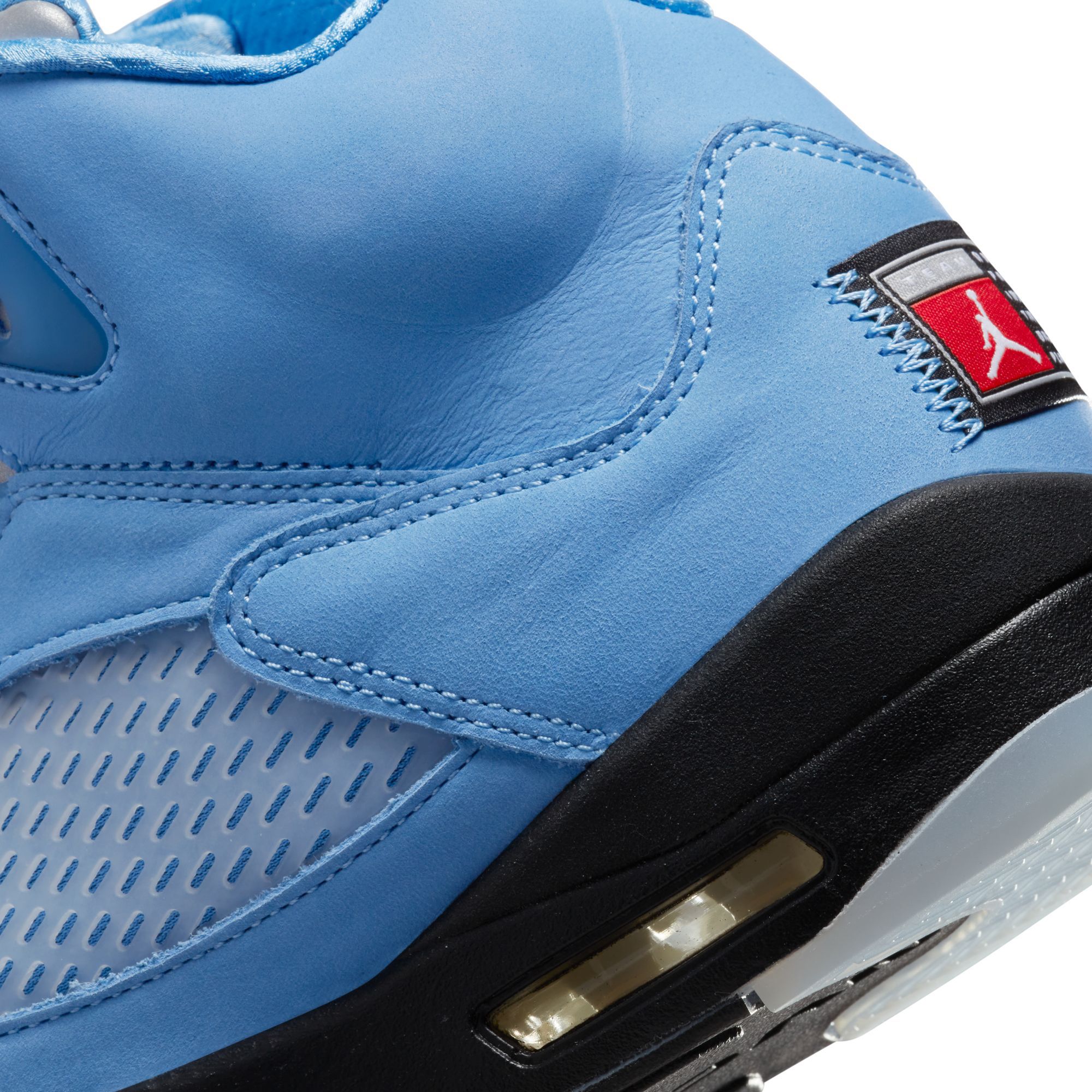 Size 9.5 Air Jordan 5 Retro UNC University Blue Men's Style DV1310-401
