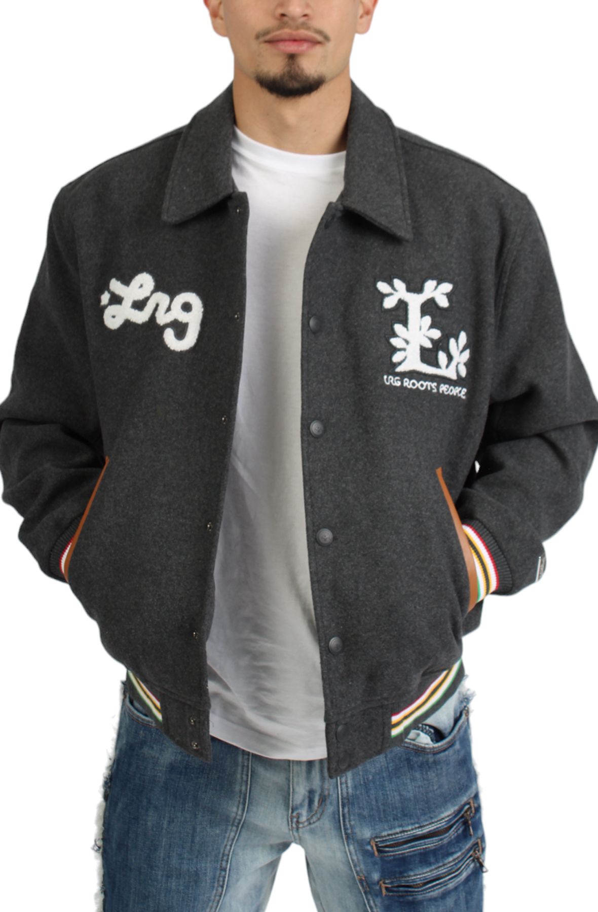 TEAM ROOTS PEOPLE WOOL JACKET L2PVMJLXX-CH40