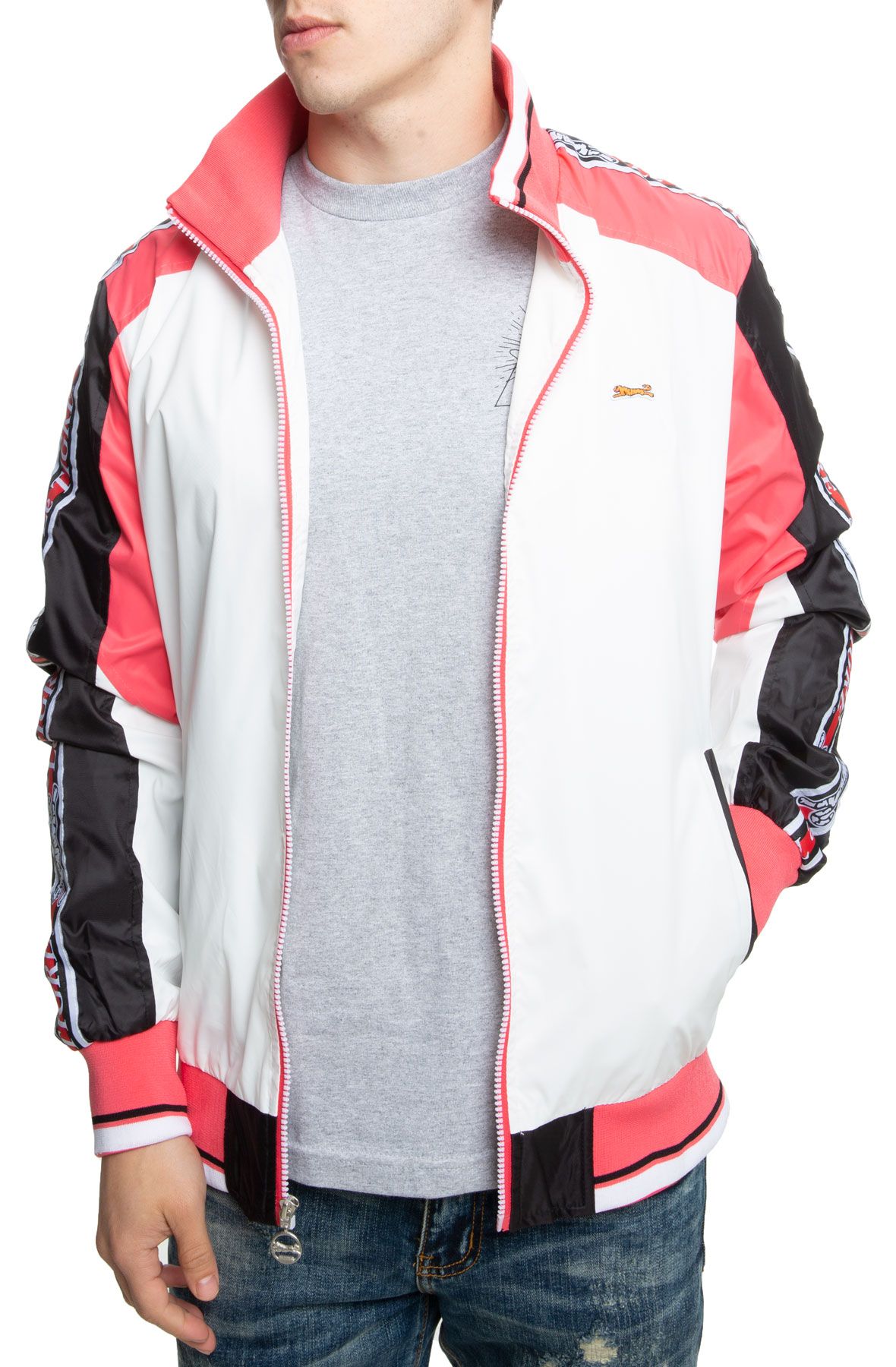 LE TIGRE CORP. Dallas Track Jacket LT-40-W PATTERNED - Shiekh