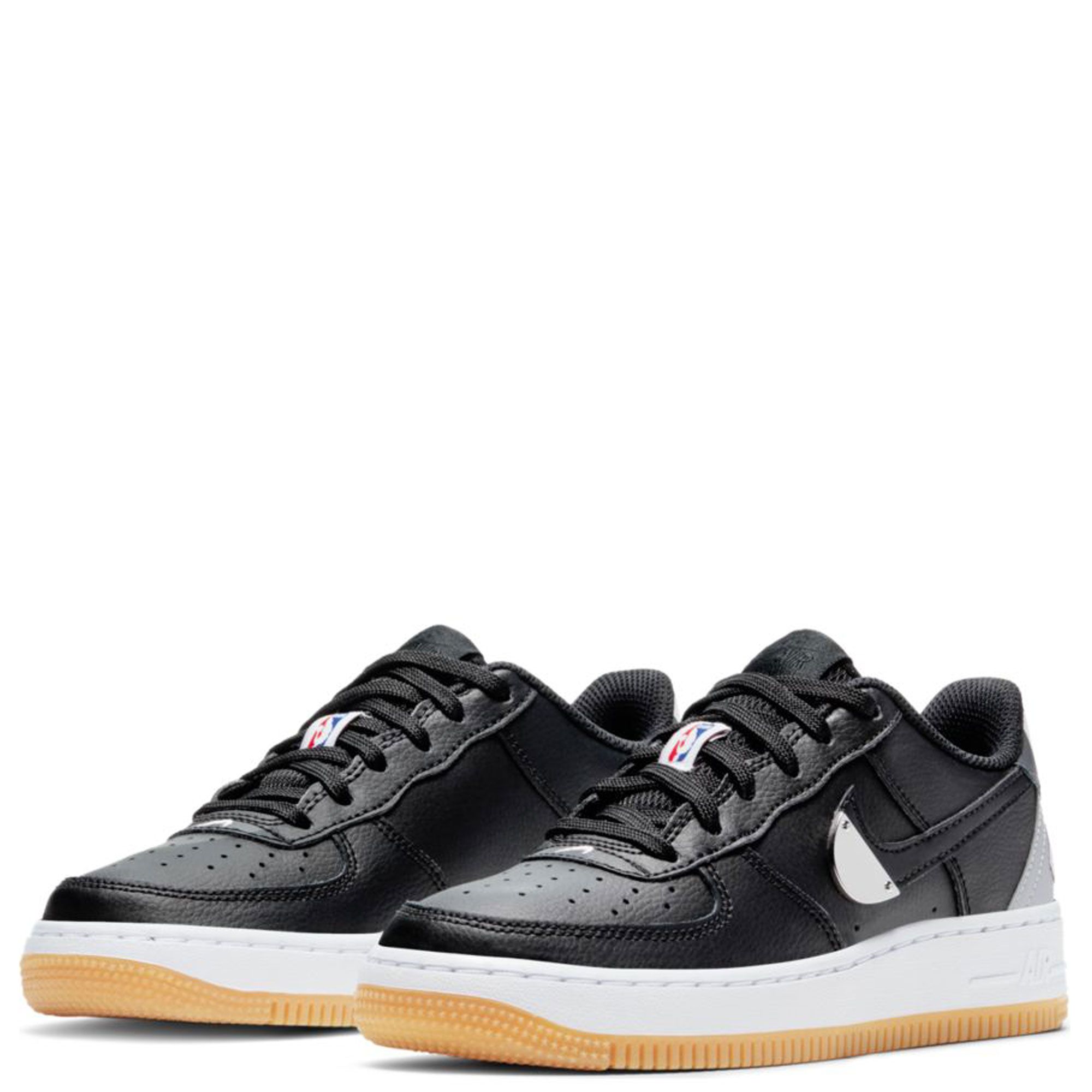 Nike air force 1 lv8 shop (gs) black/ black/ wolf grey