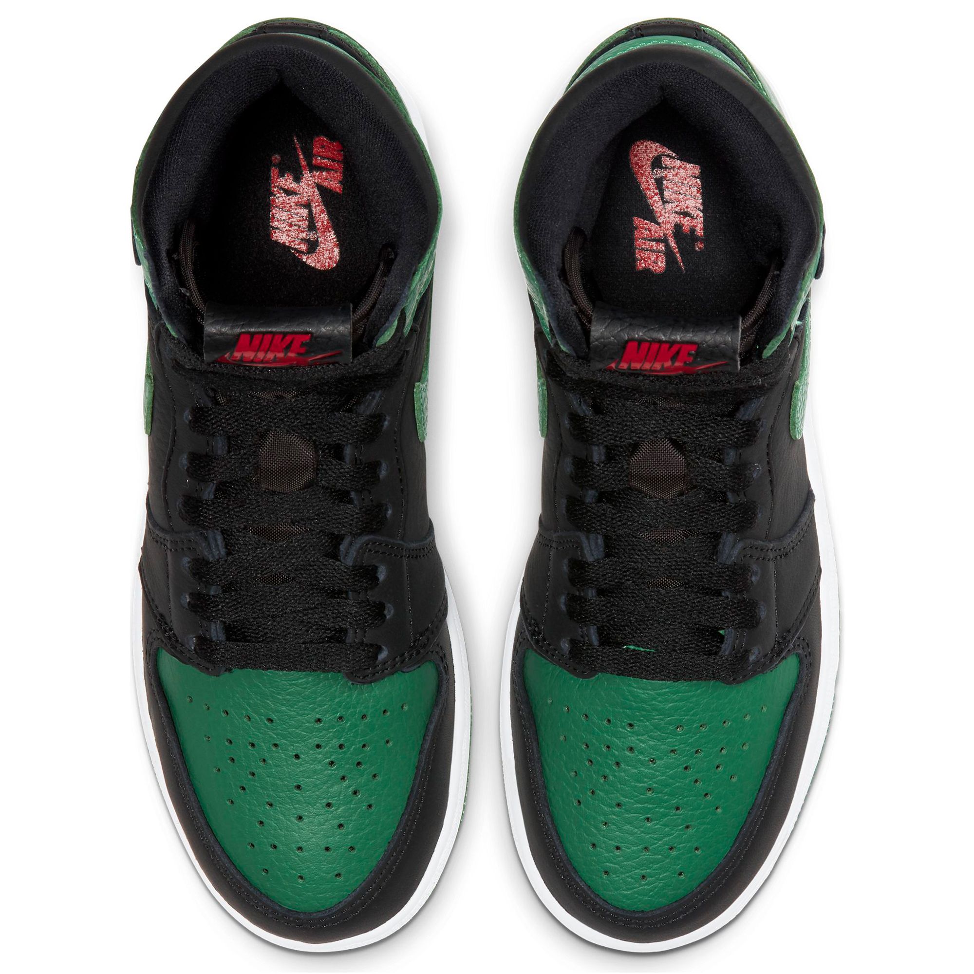 Pine green jordan 1 grade school best sale