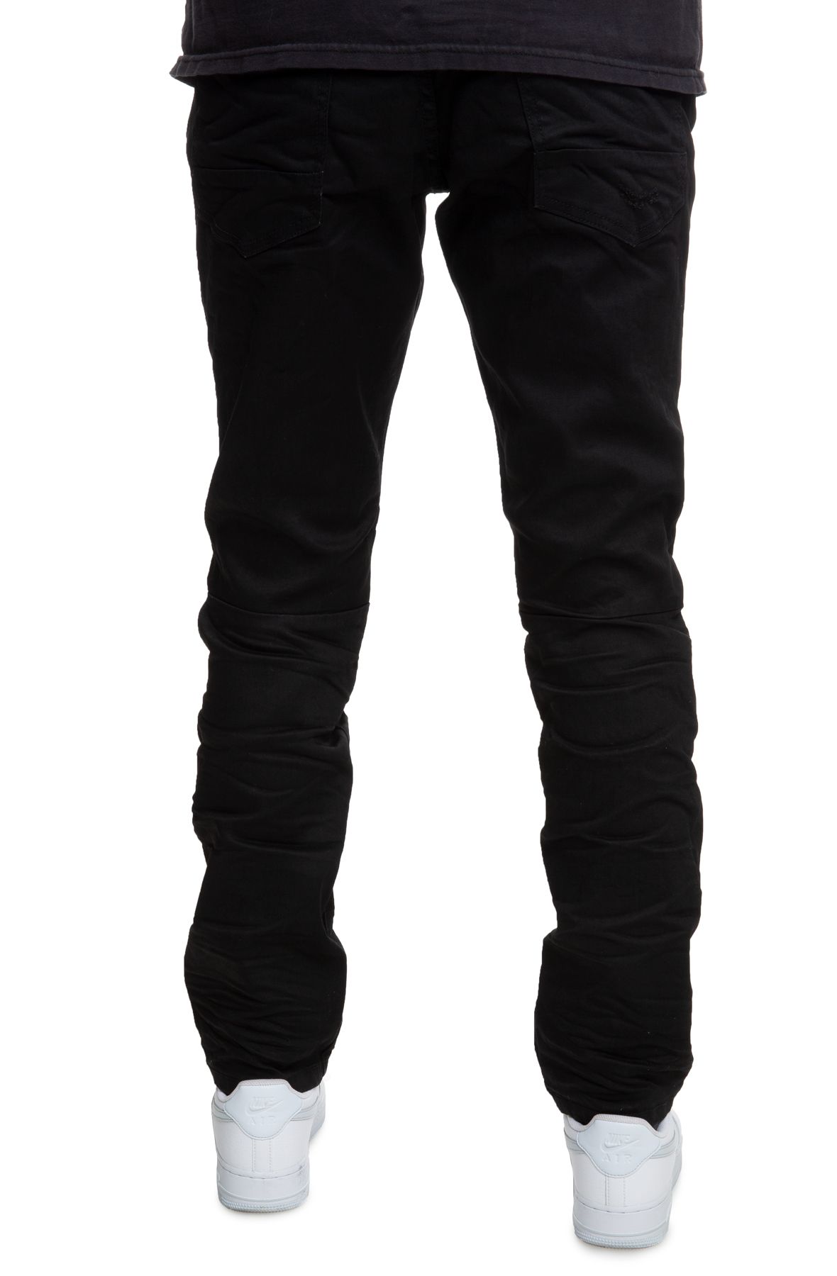 SMOKE RISE Miguel Knee Pad Jeans JP20132JETBK Shiekh