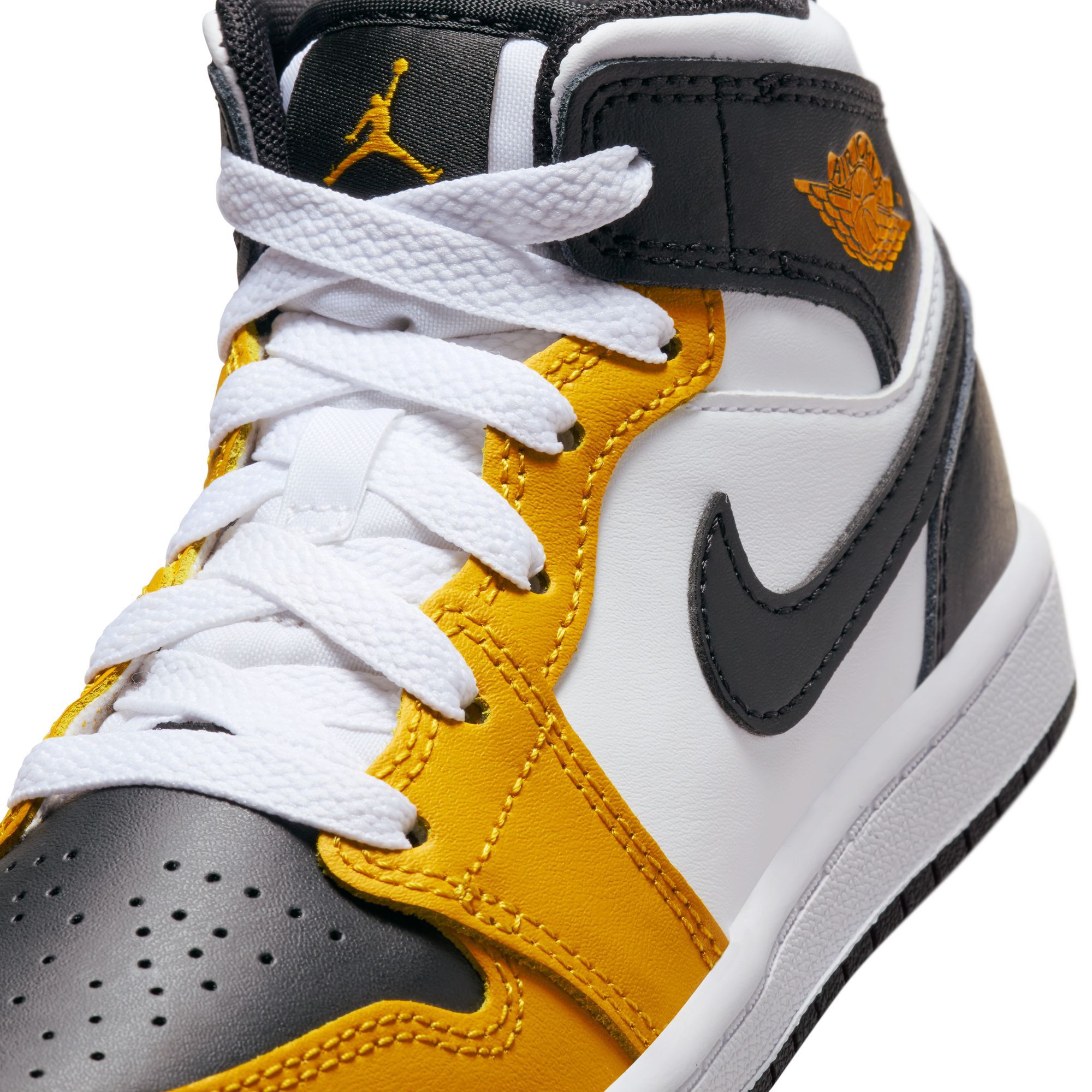 preschool yellow and black jordans