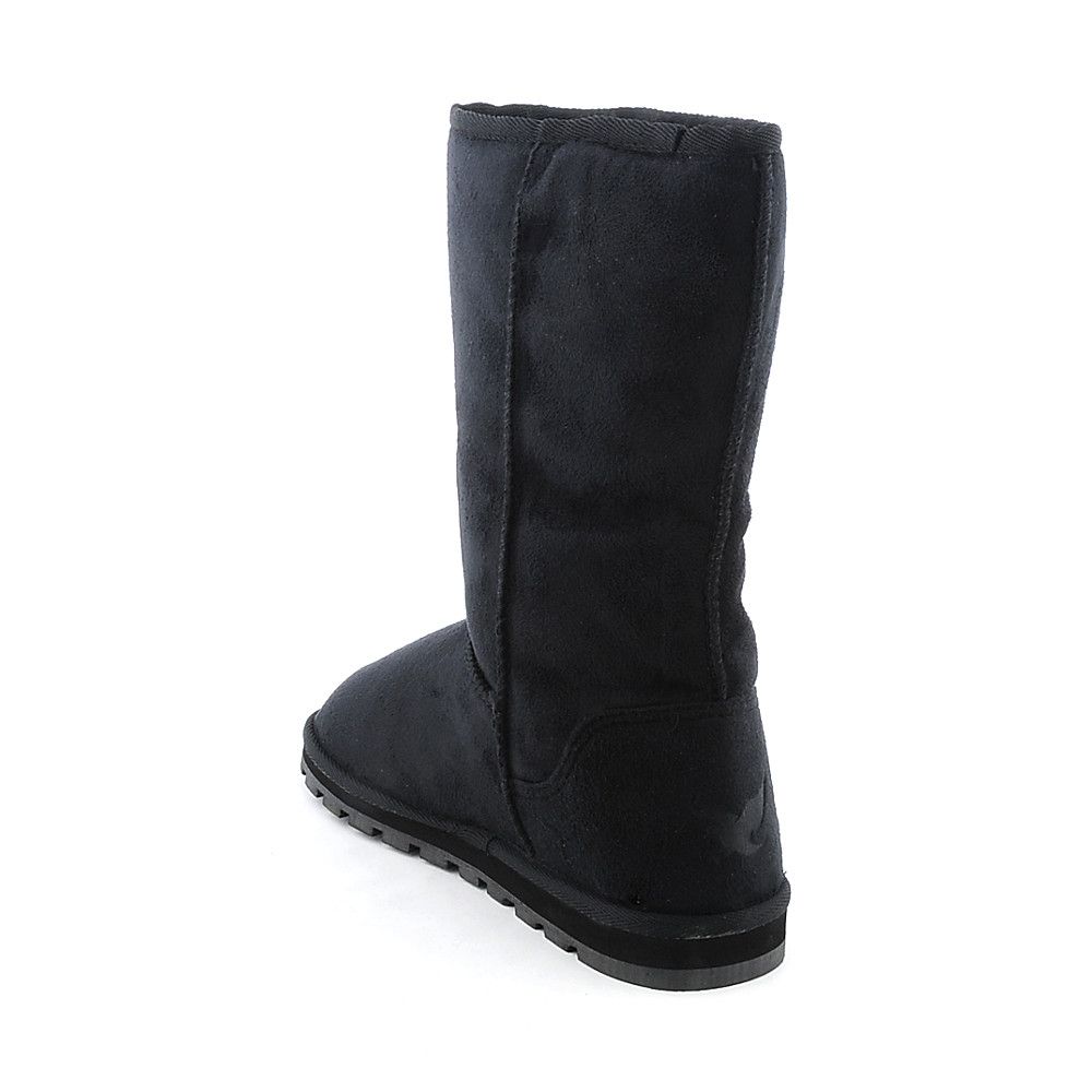 flat mid calf boot
