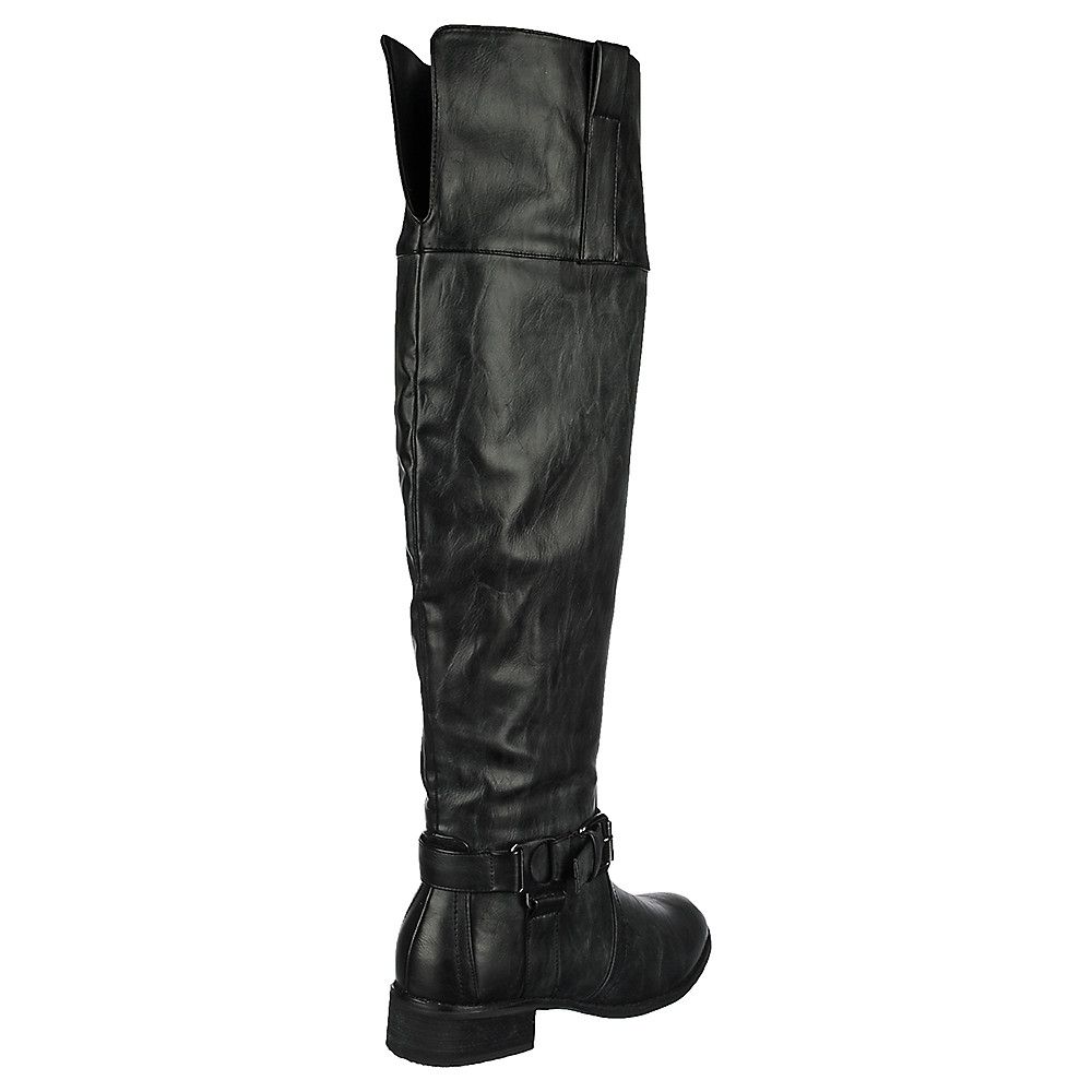 TWIN TIGER Women's Knee-High Riding Boot Olympia-05 OLYMPIA-05/BLACK ...