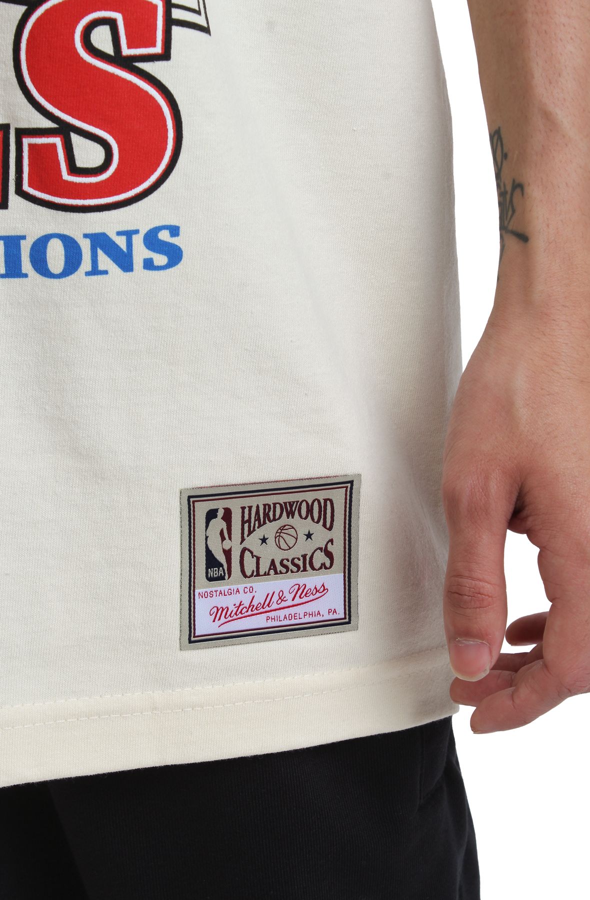MITCHELL AND NESS NBA Chicago Bulls Champions T-Shirt TP17243