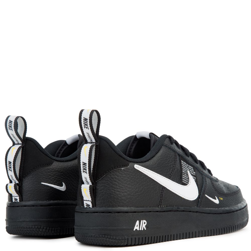 Grade School) Nike Air Force 1 Utility Black White AR1708‑001