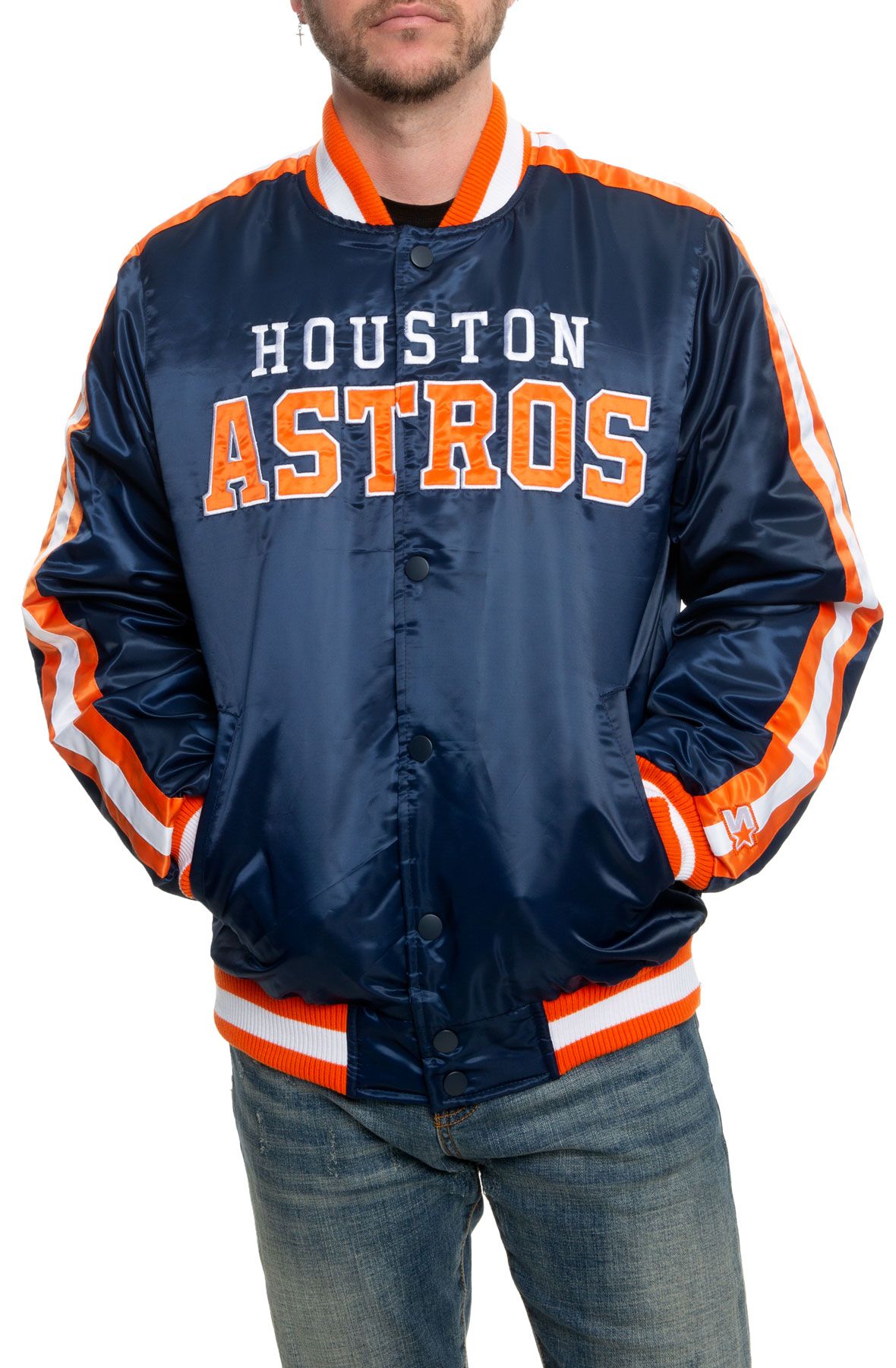 STARTER Houston Astros Varsity Jacket LS950061-HAS - Shiekh