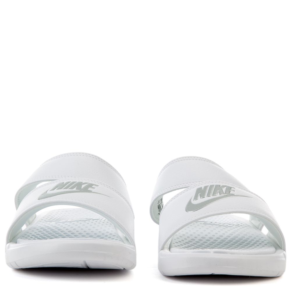 nike benassi duo white