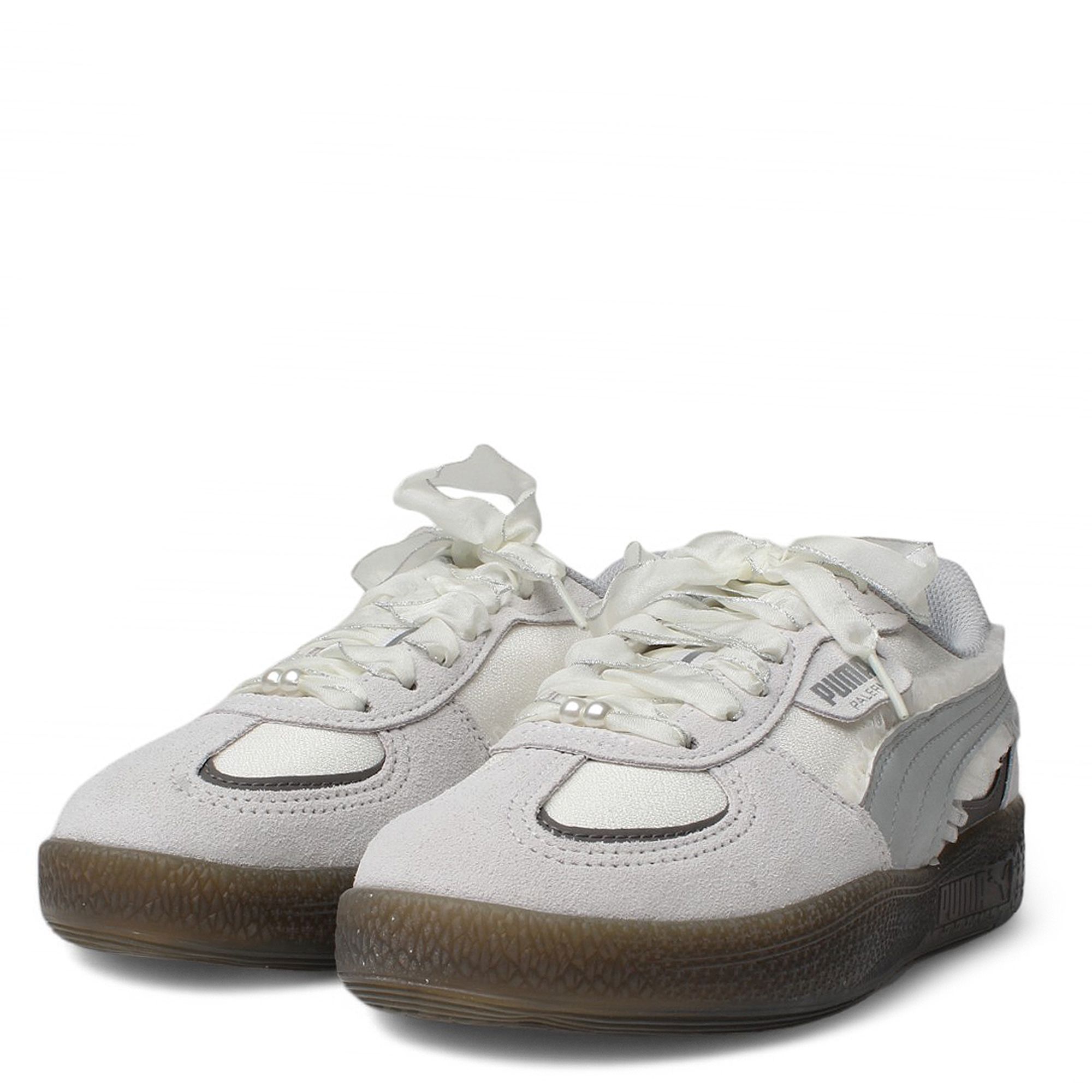 国内配送 PUMA PALERMO MODA FEATHER GRAY PUMA Women Palermo Fashion Glam Athletics Wns Feather Gray