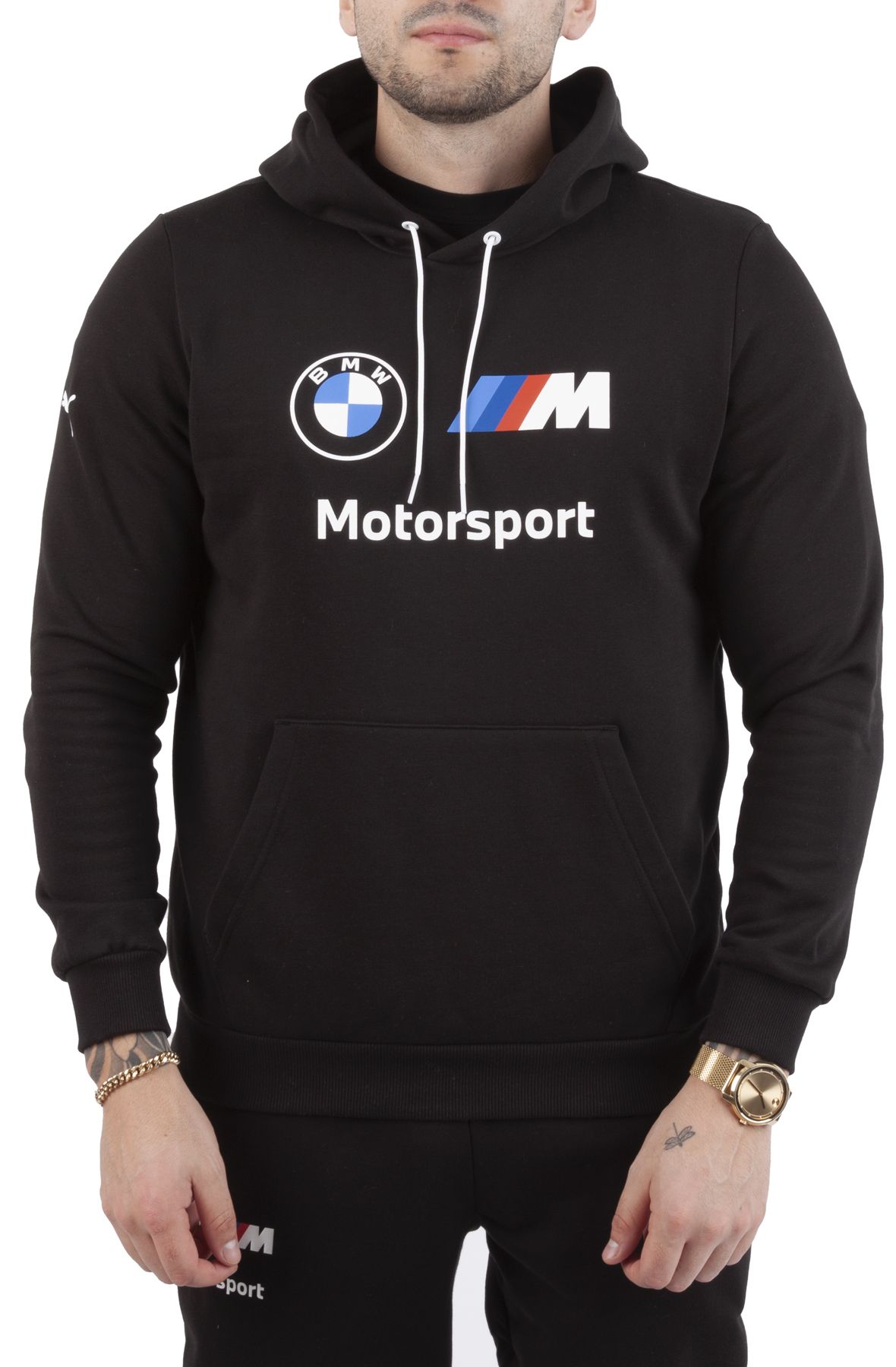 Puma Authentic BMW M Motorsport ESS Hoodie Men Red 621301 Pull Over