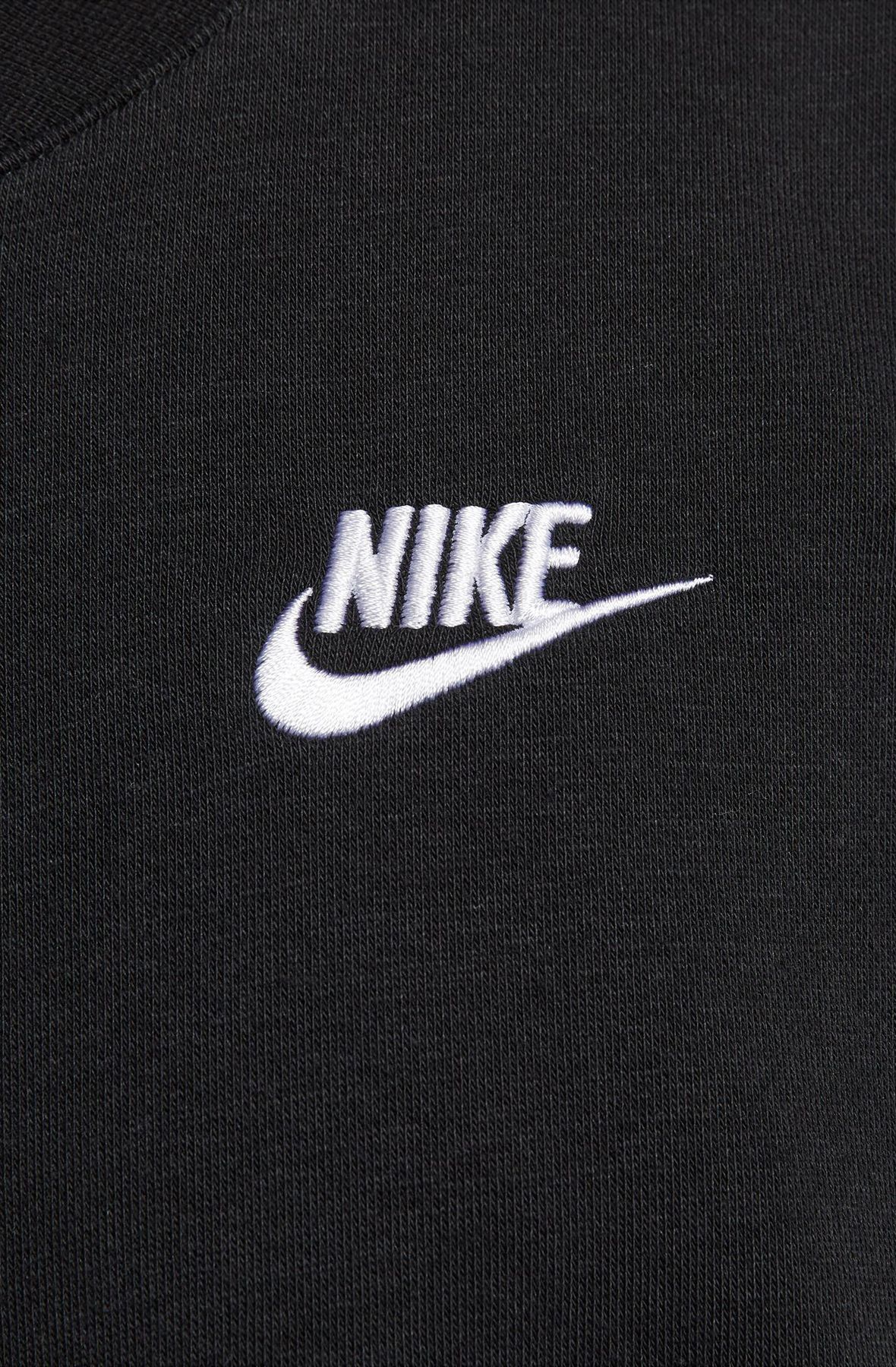 NIKE Oversized Cropped Full-Zip Jacket FB7278 010 - Shiekh