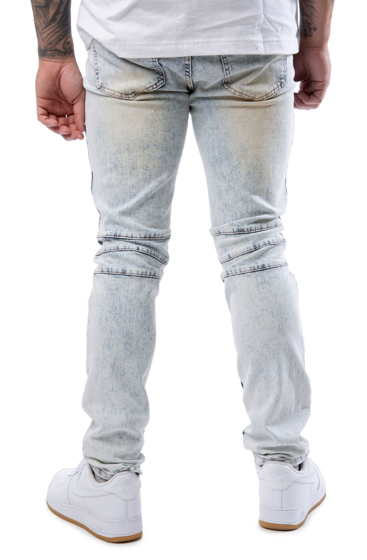   JEANS★レザー スエード★WHITE/CREAM/BLACK Off-White™ - ARR ZIP DET SKATE JEANS | HBX - Globally
