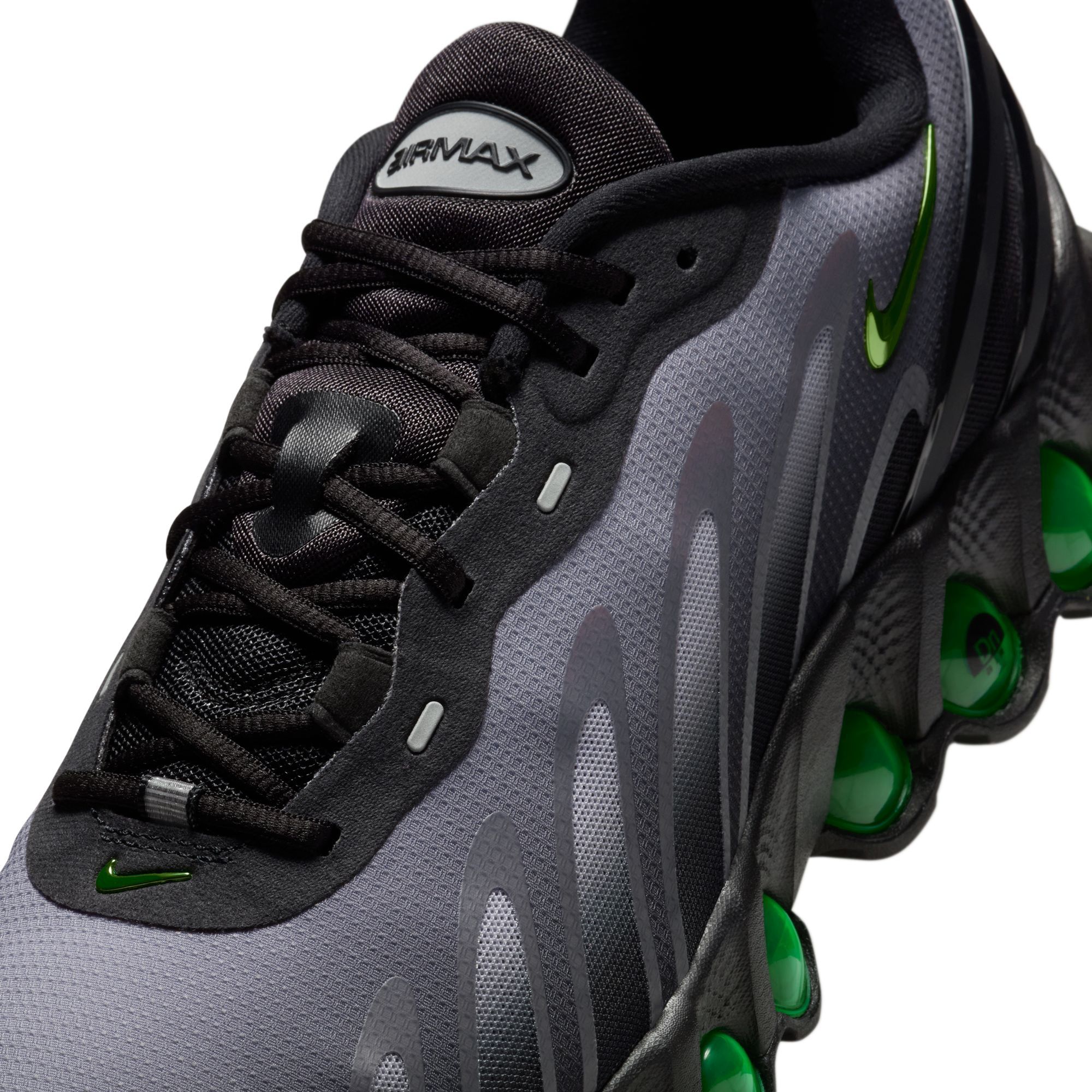 Size 13 - Nike Air Max DN8 Black/Volt-LT Smoke Grey-Black Shoes FQ7860-003 Nike Air Max DN8 Black Grey Volt Athletic Sneakers FQ7860  main image 2