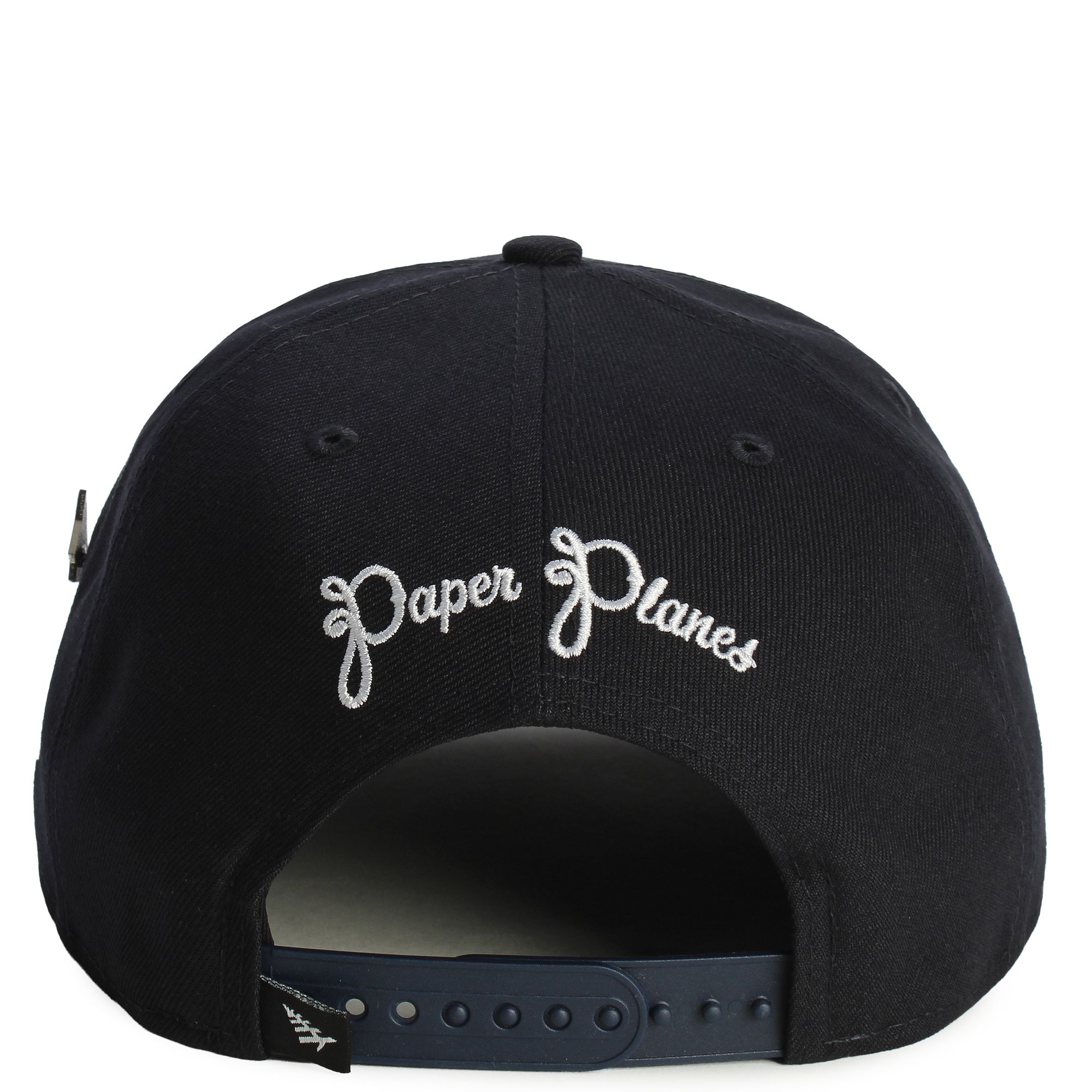 snapback hat paper plane logo hat