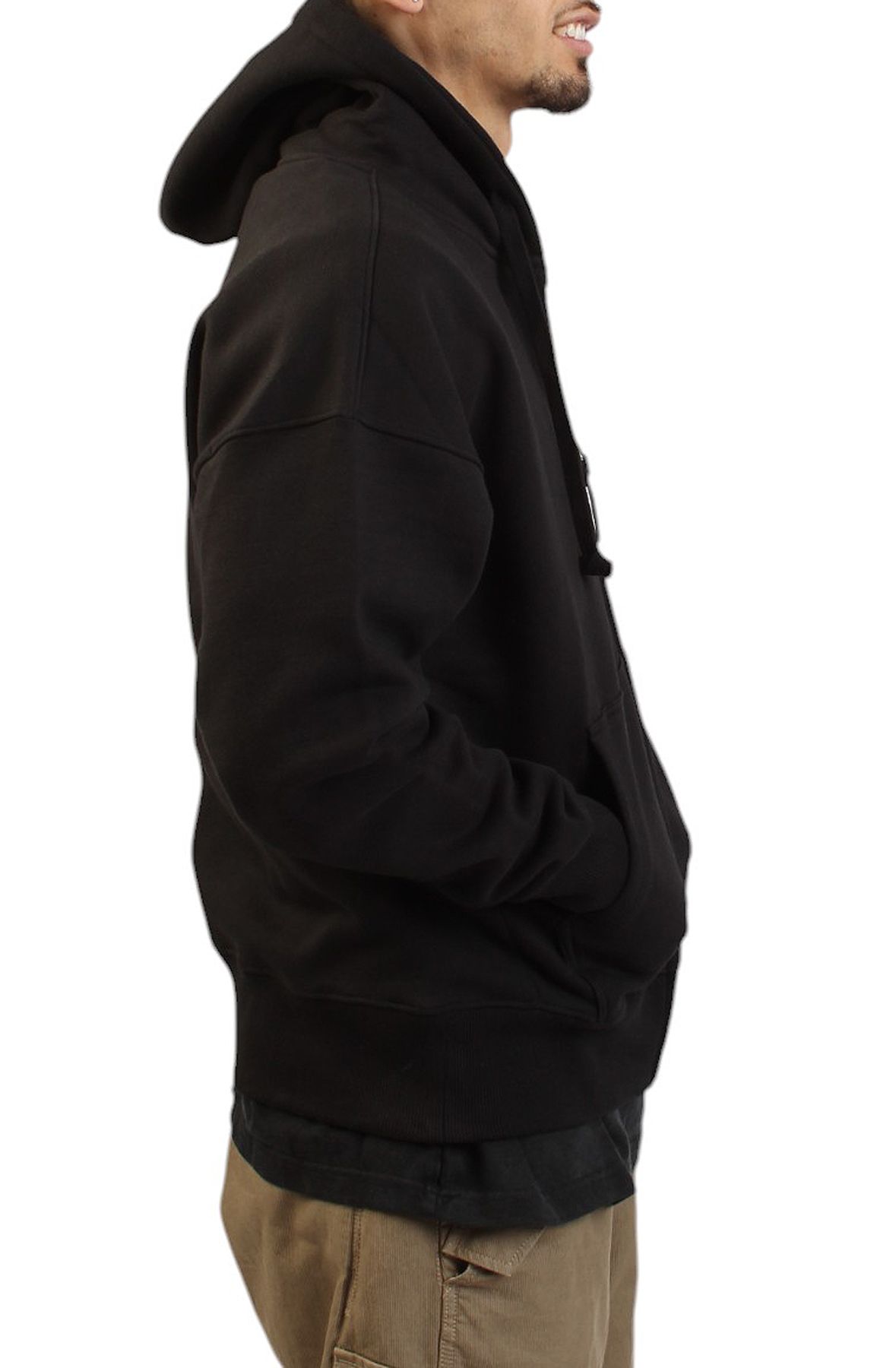 HUDSON CORE ZIP HOODY 545-BLK - Shiekh