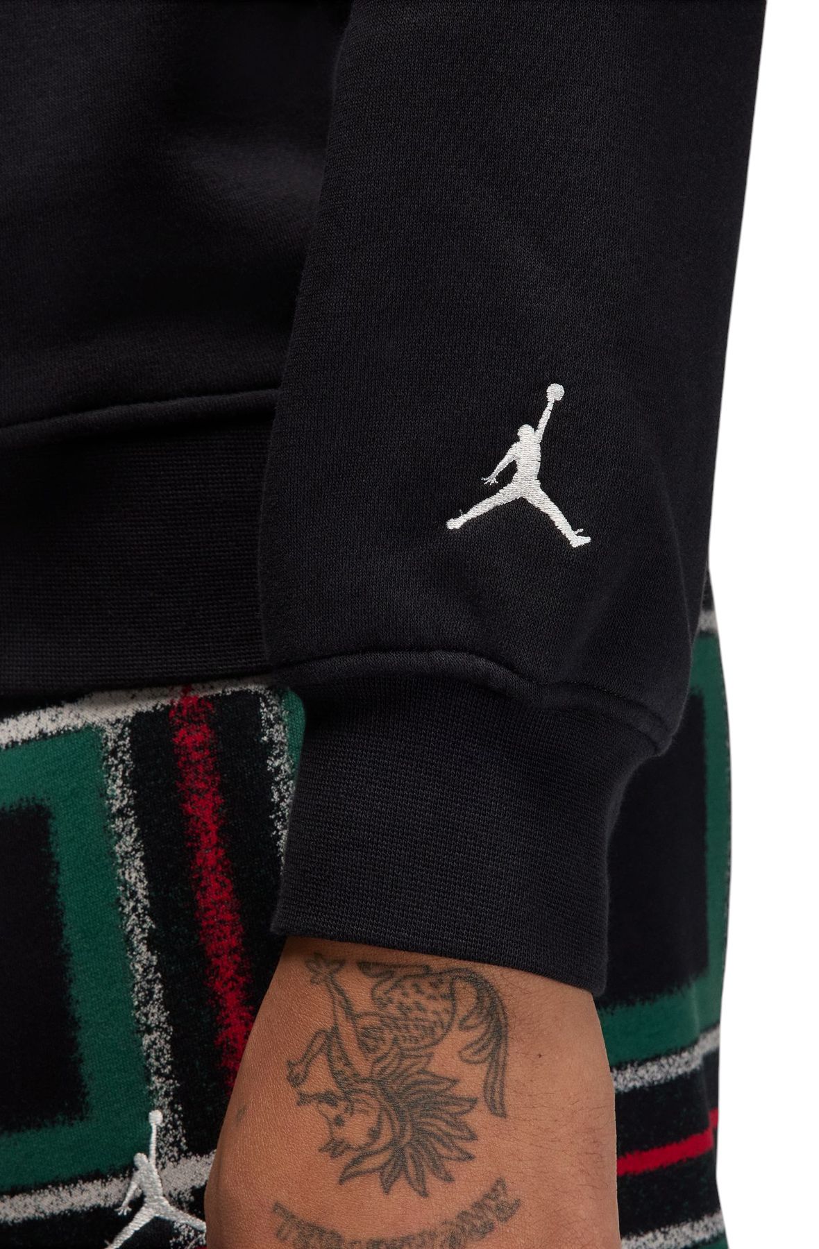 JORDAN Essentials Men's Fleece Crew-Neck Sweatshirt FV7460 010