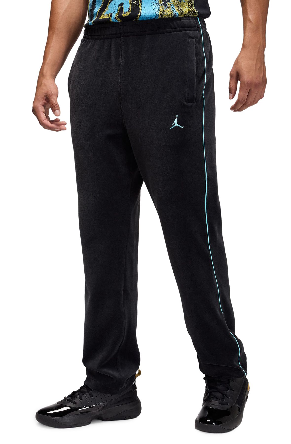 JORDAN Brooklyn Velour Track Pants HV1872 011 - Shiekh