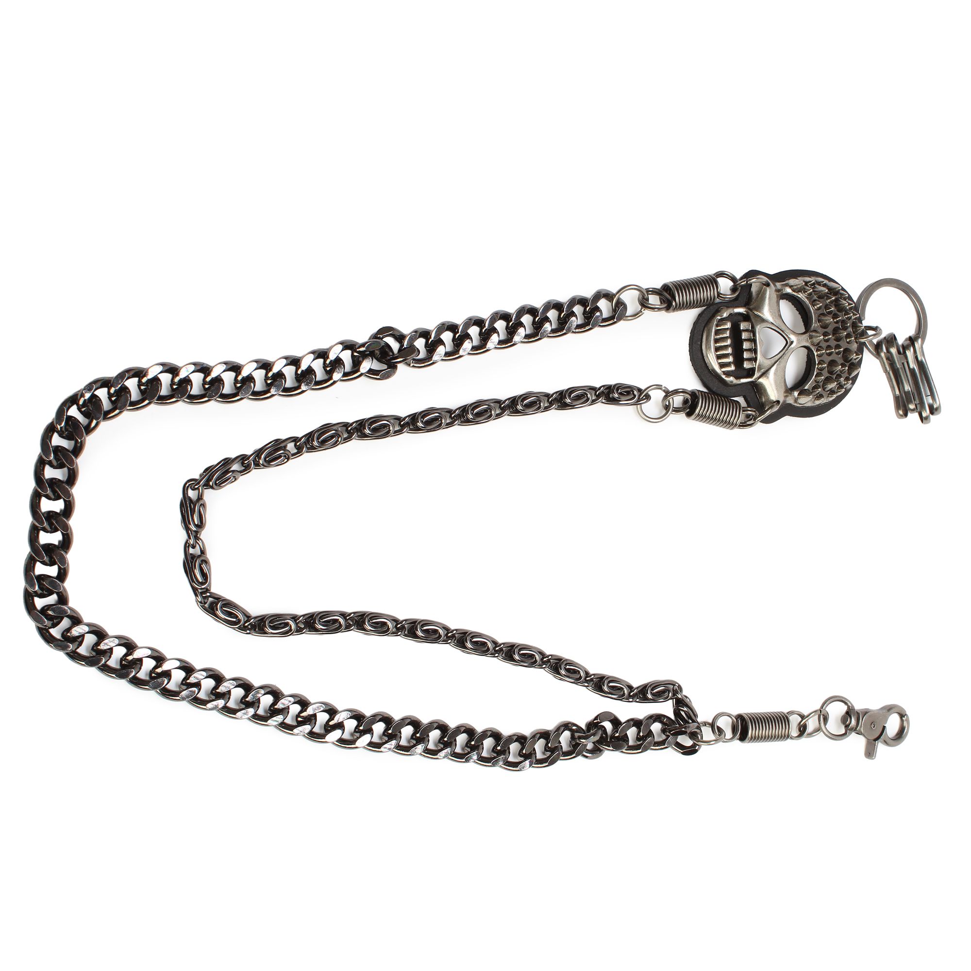 KLOUD 9 Skull Double Wallet Chain C25500 - Shiekh