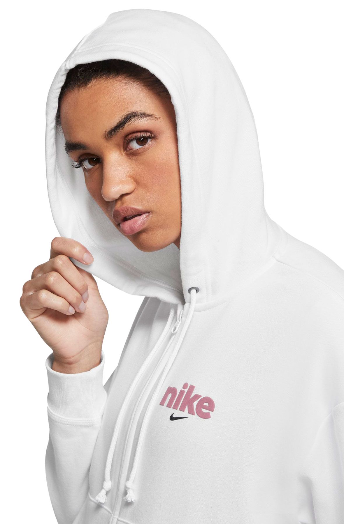 NIKE Sportswear Fleece Zip-Up Hoodie CU5056 100 - Shiekh