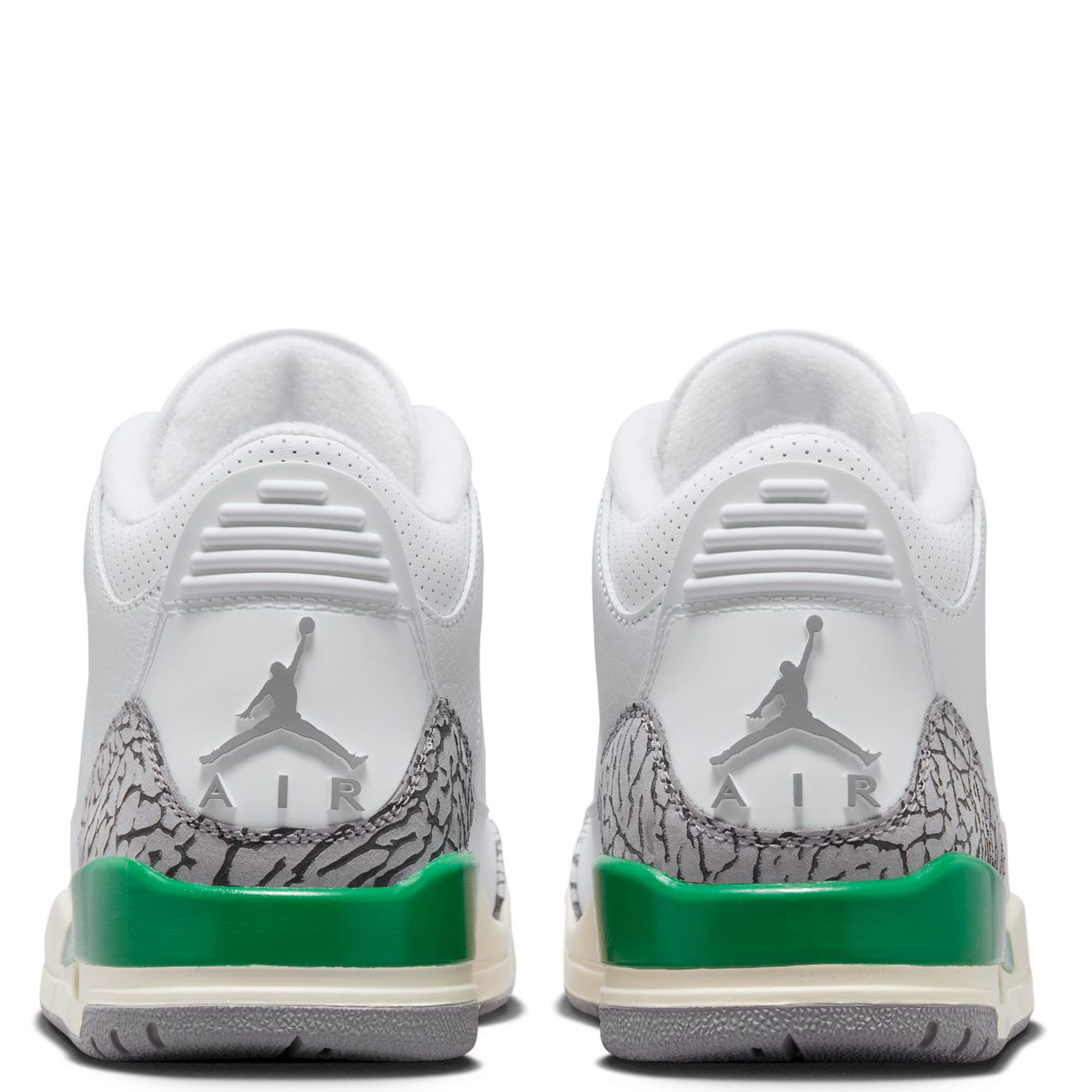 air jordan 3 retro white varsity red and lucky green
