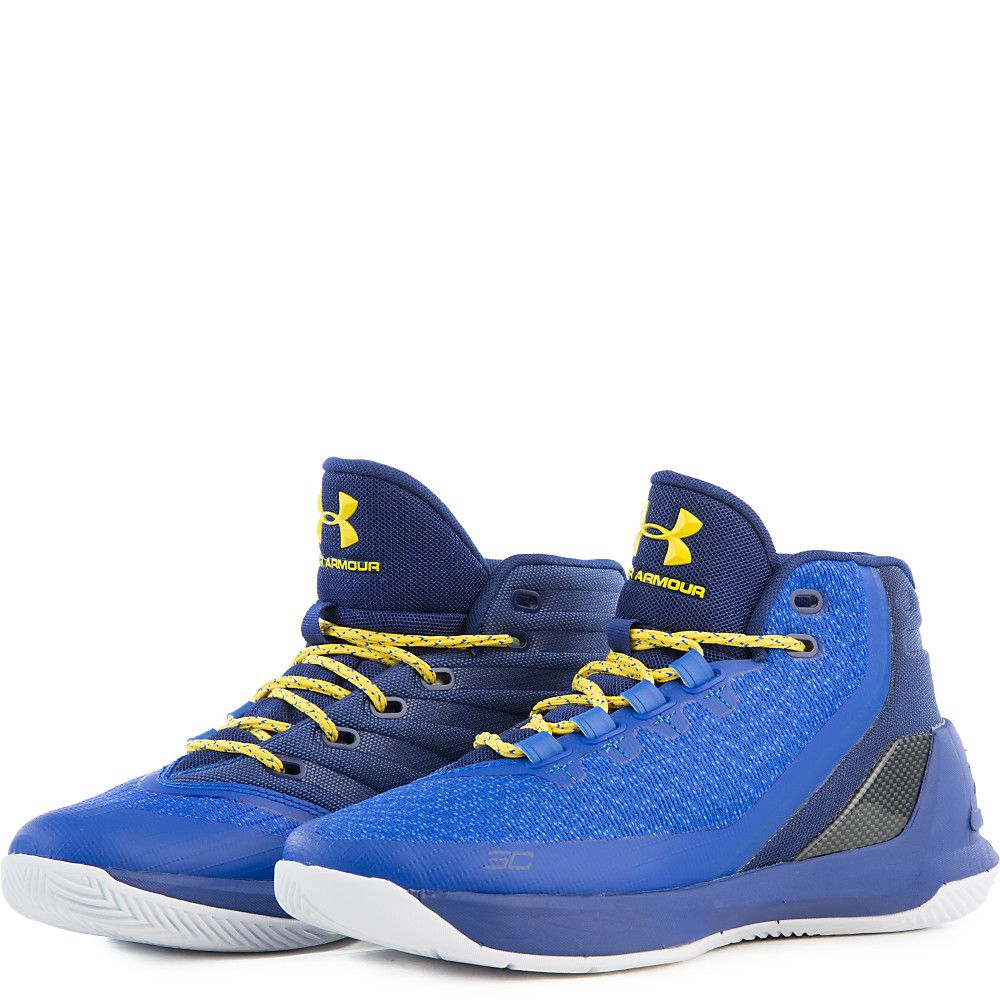 UNDER ARMOUR Youth Curry 3 Basketball Sneaker 1274061-400 - Shiekh