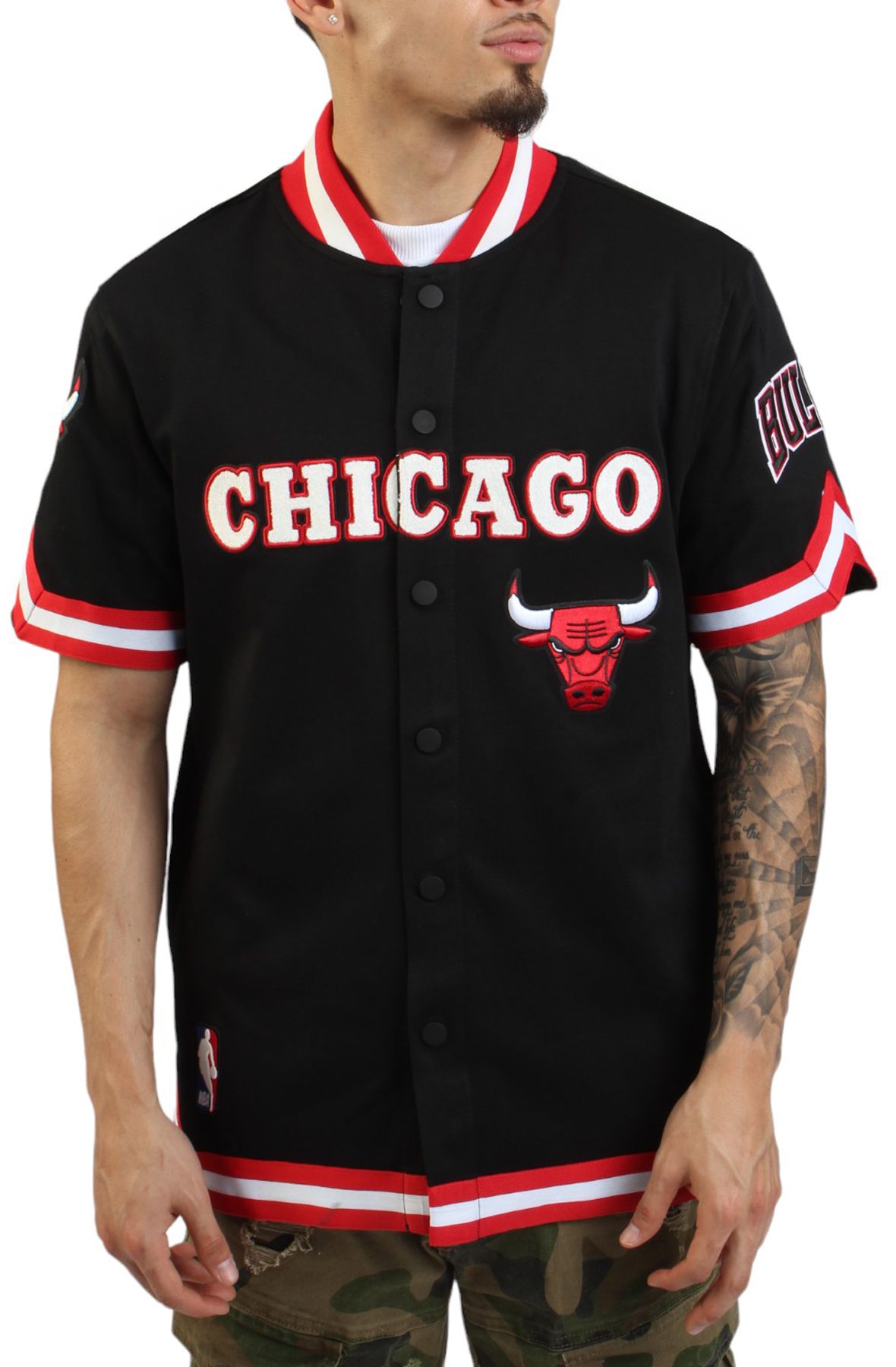 Bulls warm up jersey on sale