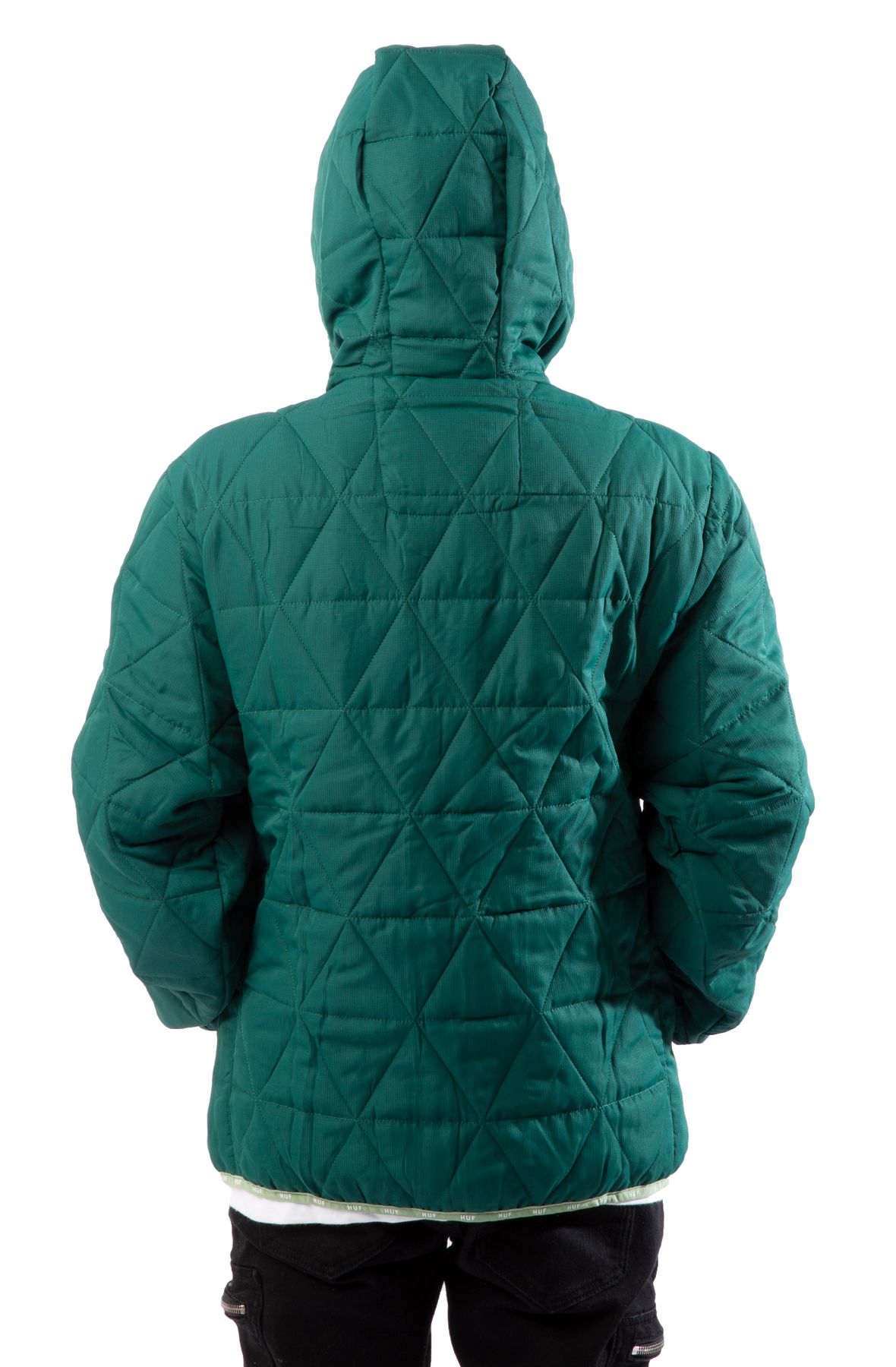 HUF Polygon Quilted Jacket JK00312-SYC - Shiekh