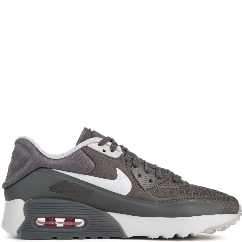 Air Max 90 Ultra Se Gs Anthracite Wolf Grey Gym Red