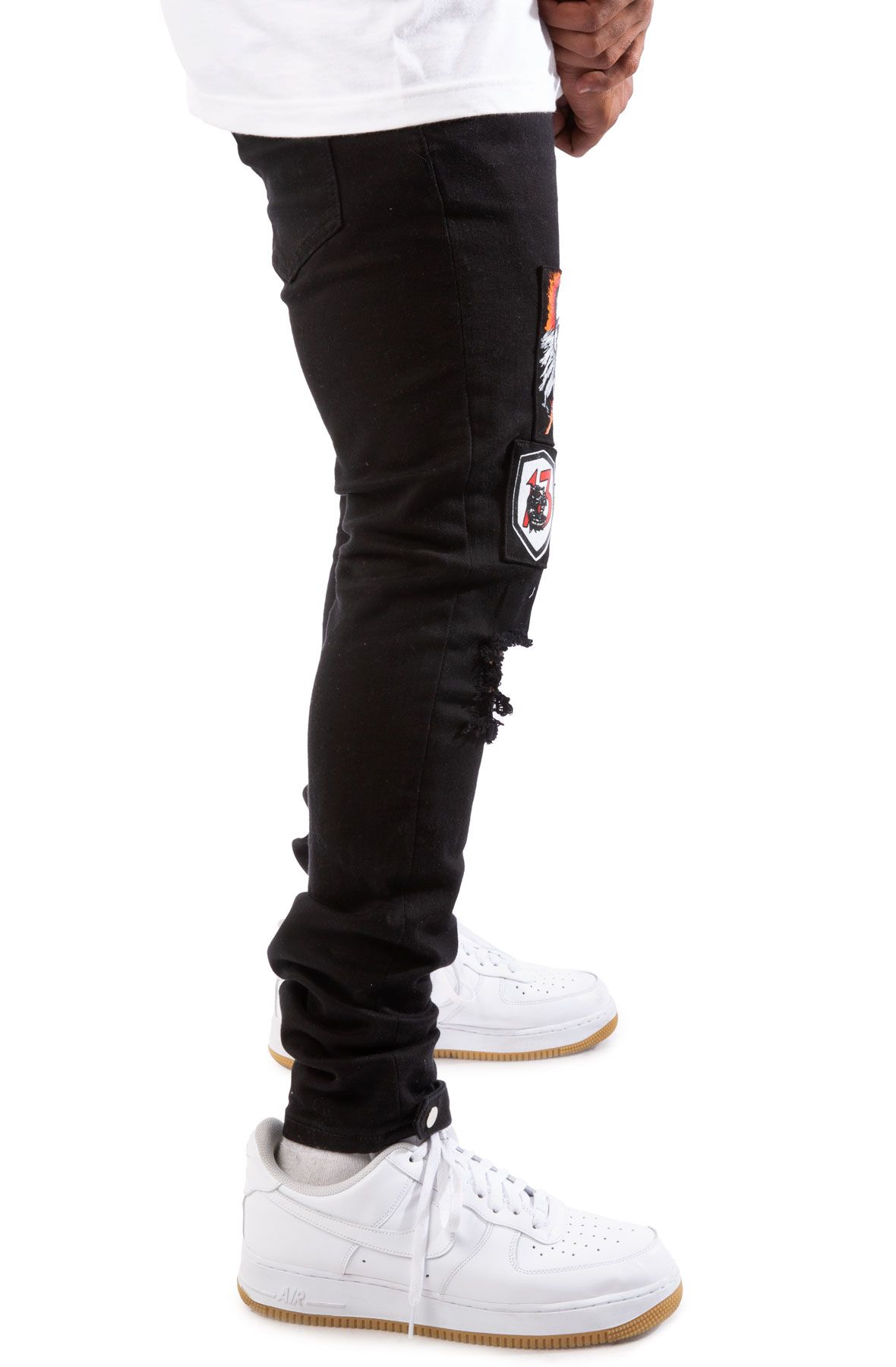 Skull Jeans 黒 ピーコート 770006aa-bc9d-4ac8-8ade-