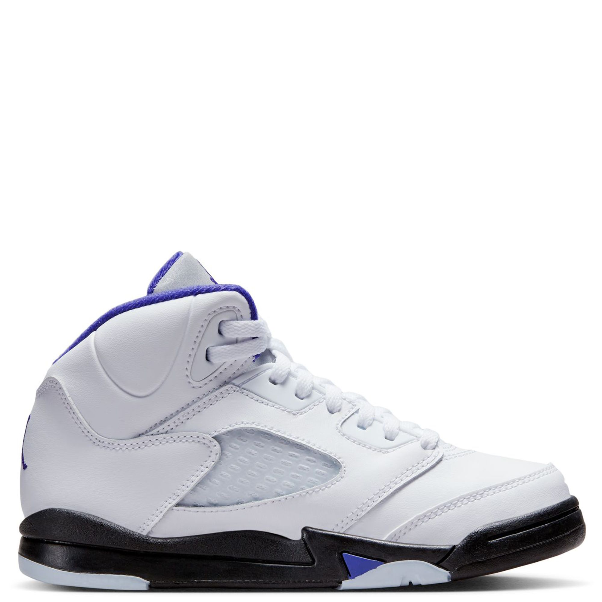air jordan 5 retro gs white hyper royal