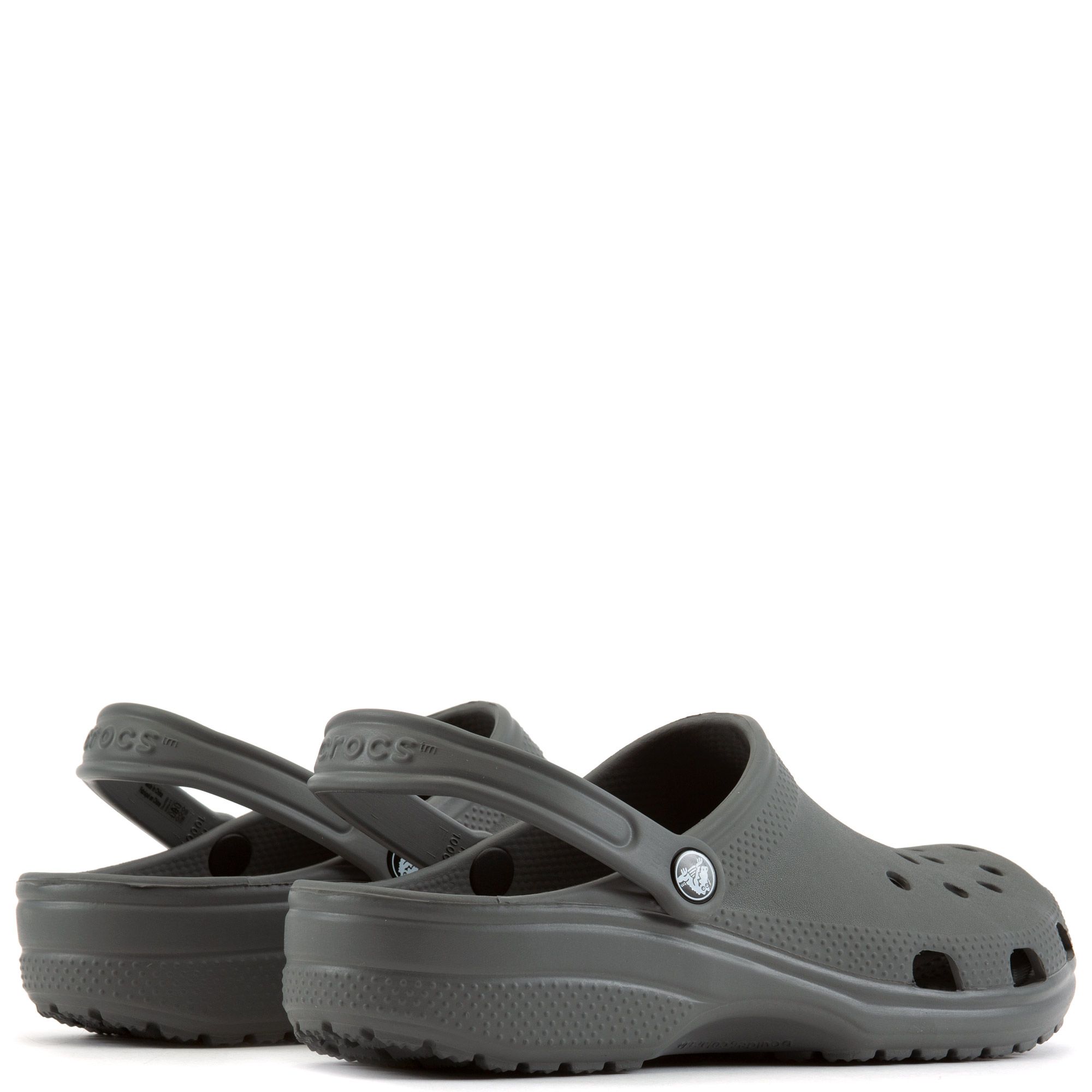 Dark grey sales crocs