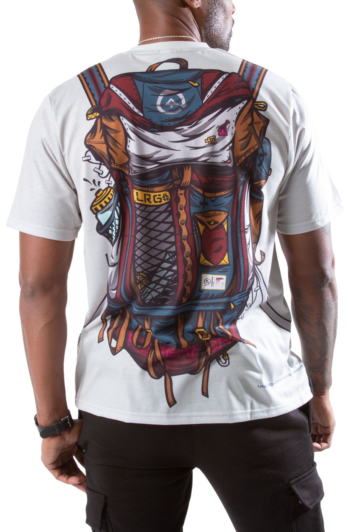 LRG Backpack Short Sleeve Tee L17DMSCXX-SI65 - Shiekh