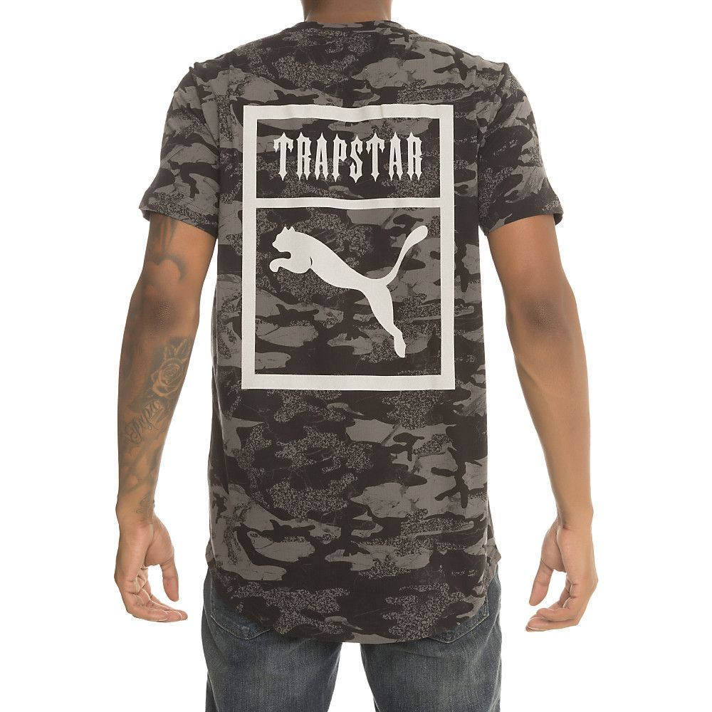 PUMA Men's Trapstar Logo Tee 571699-07 - Shiekh