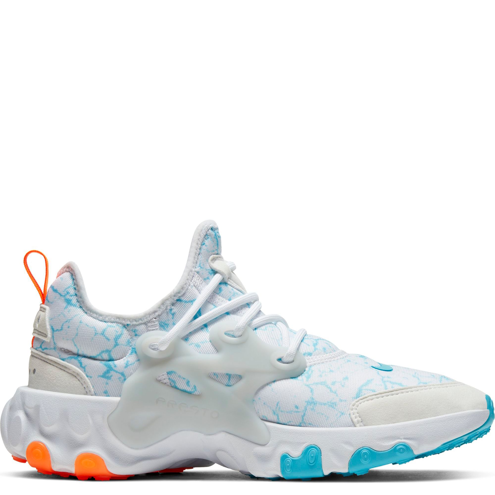 Nike react presto blue and white online