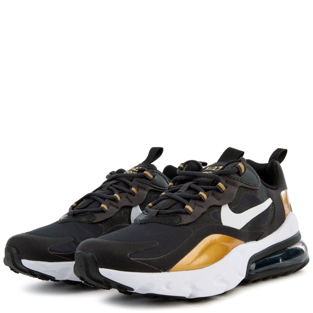 Air max react 2024 270 black and gold